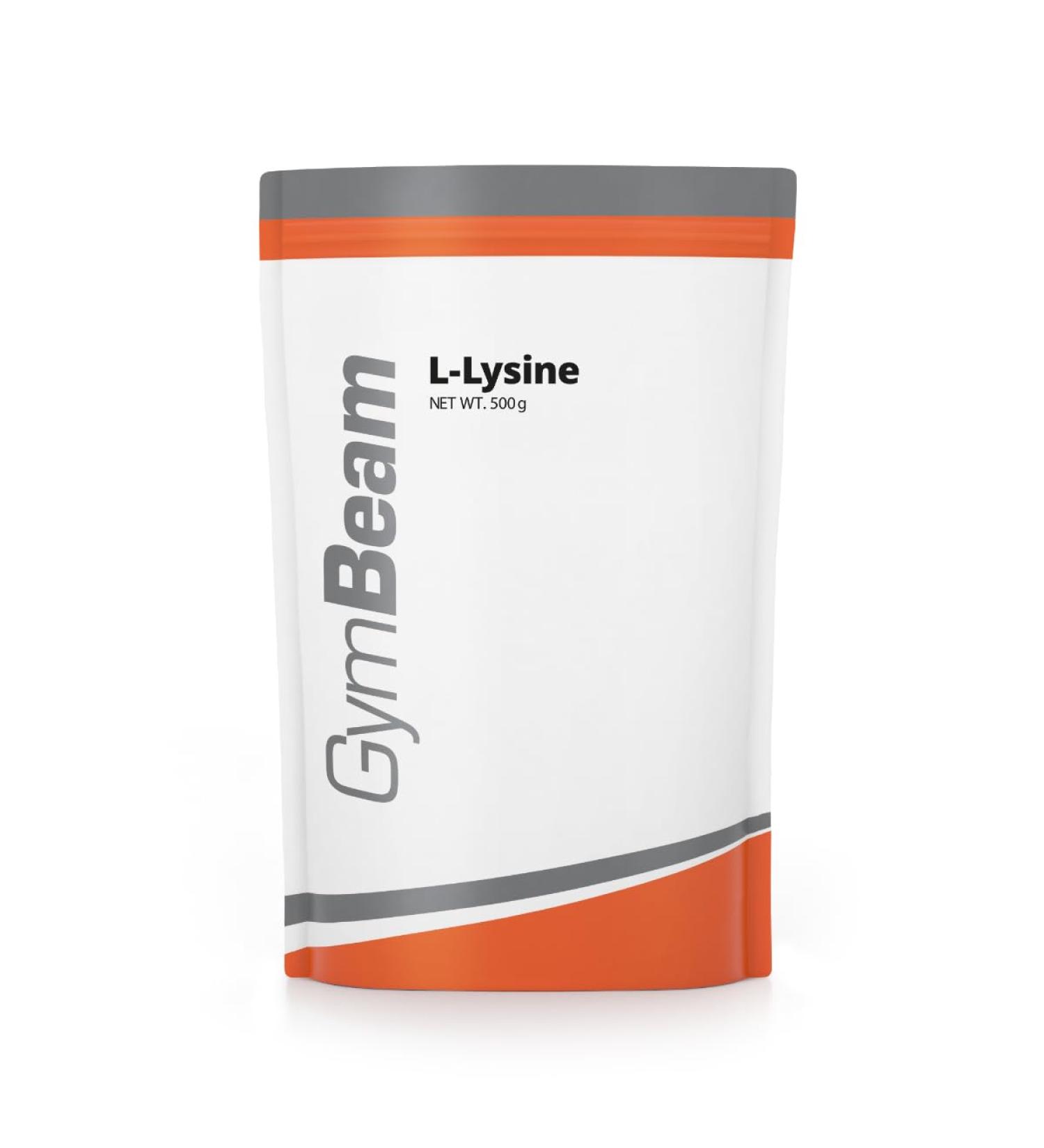 GymBeam L-Lysin-Poudre Acide amin essentiel pour muscles et syst me immunitaire poudre soluble facile prendre favorise la synth se des prot ines et la sant cellulaire (500 g sans saveur) - Buy Online on GoSupps.com