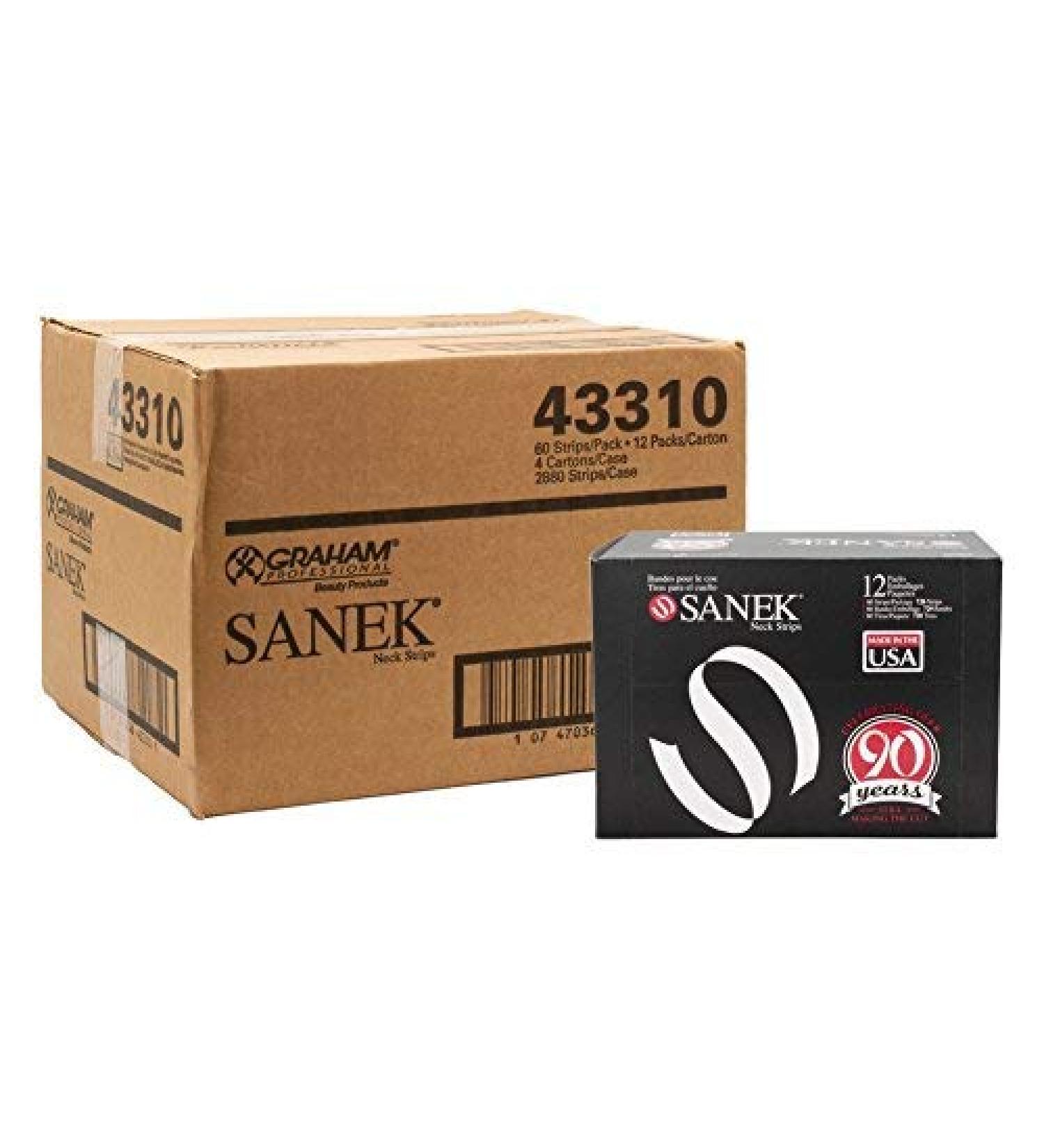 Graham Sanek Salon Barber Stylist Neck Strips (12x60 ct) - SD-43310 (4pk) - Buy Online on GoSupps.com
