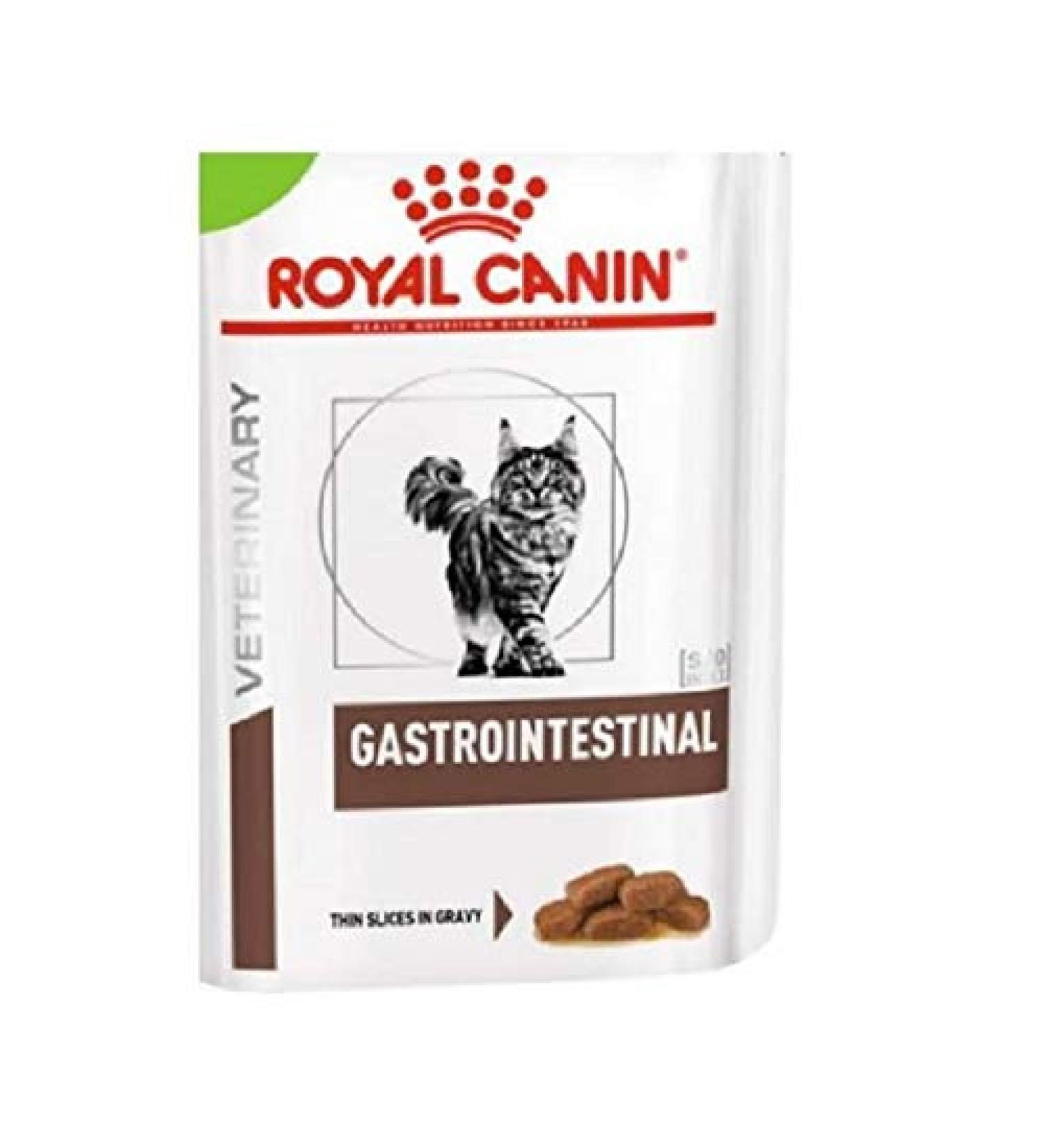 Royal Can in Veterinary Diet Cat - Gastro Intestinal Wet Cat Food Pouch In 24 x 85g - Buy Online on GoSupps.com