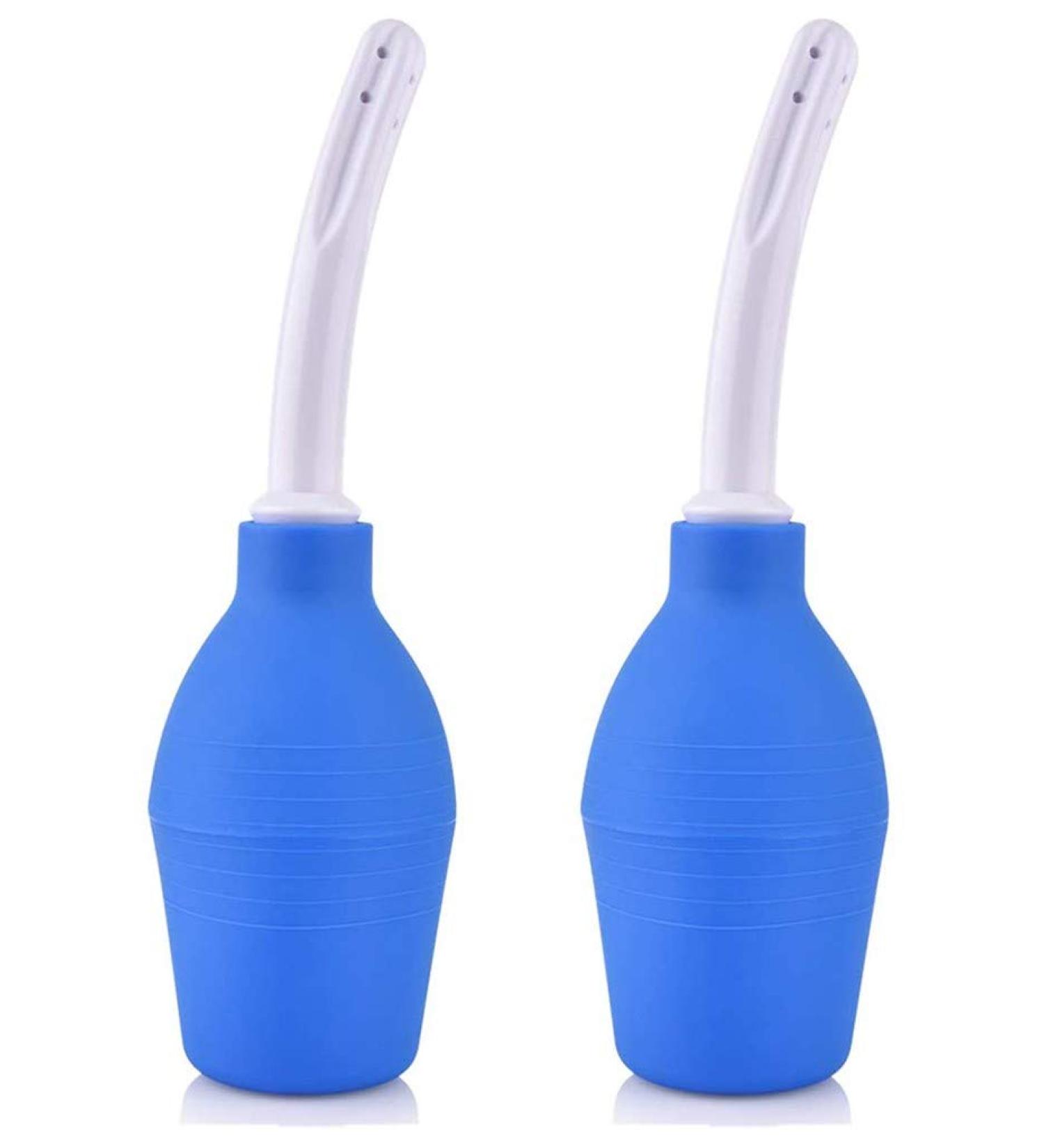 QMZDXH 2-Pack Enema Flushing Cleaning Kit | Portable Silicone Vaginal Shower for Men & Women | Comfortable & Superior Design - Buy Online on GoSupps.com