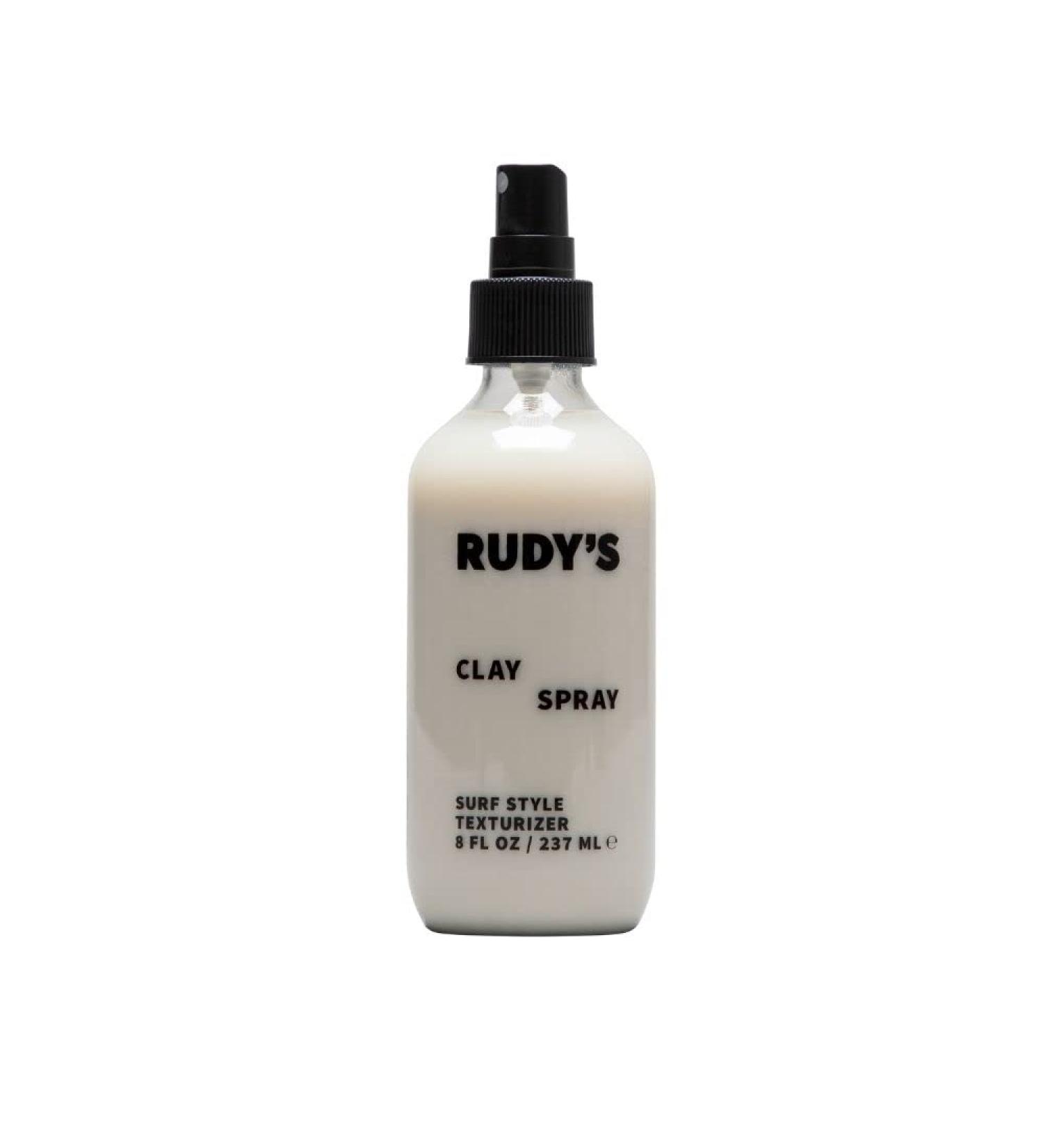 RUDY's Clay Spray - Hair Texturizer with Sea Salt - Paraben Free - For Fullness and Body (8 fl oz) 8 Fl Oz (Pack of 1) - Buy Online on GoSupps.com