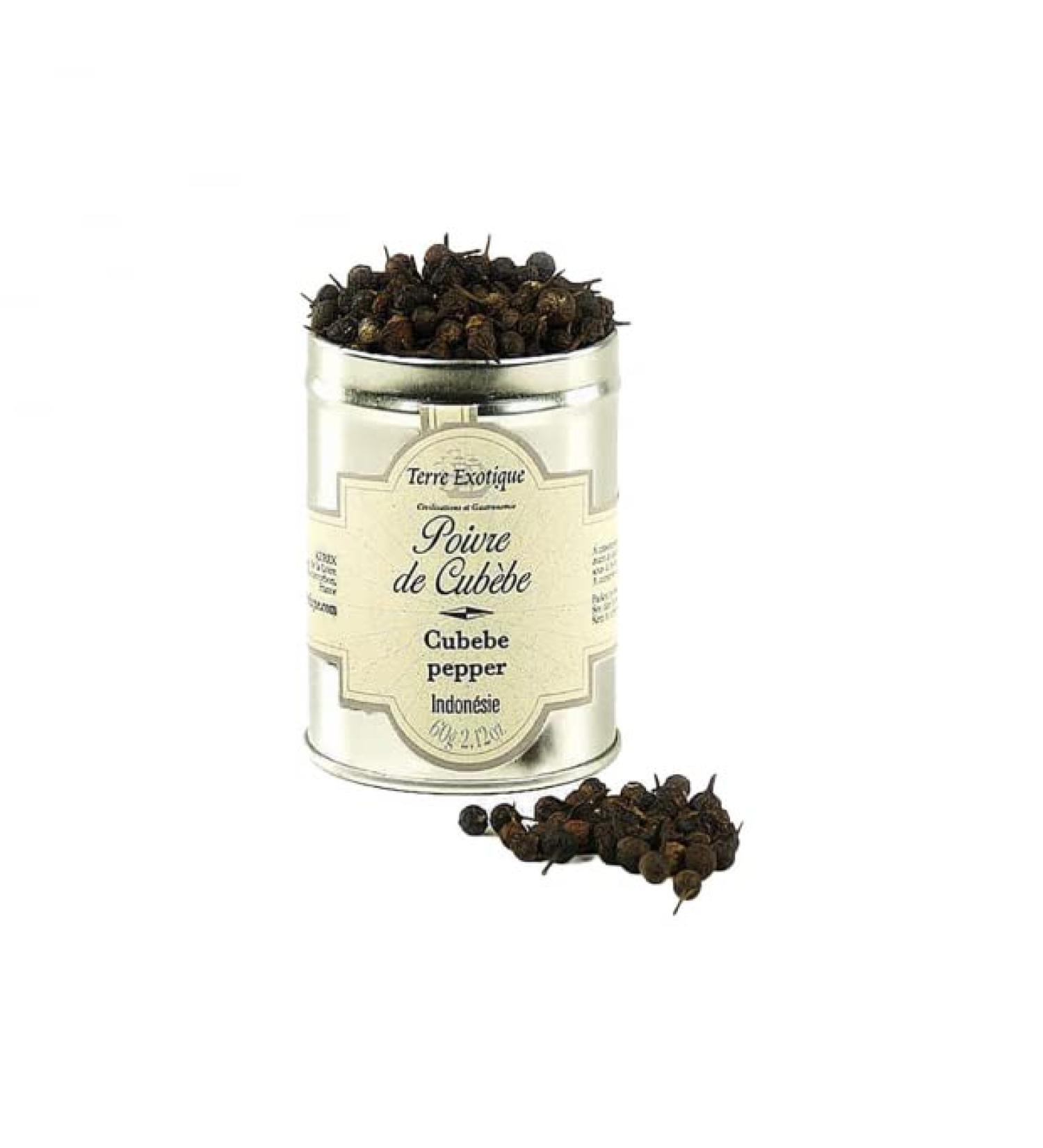 Poivre de Cubebe 60g - Terre Exotique