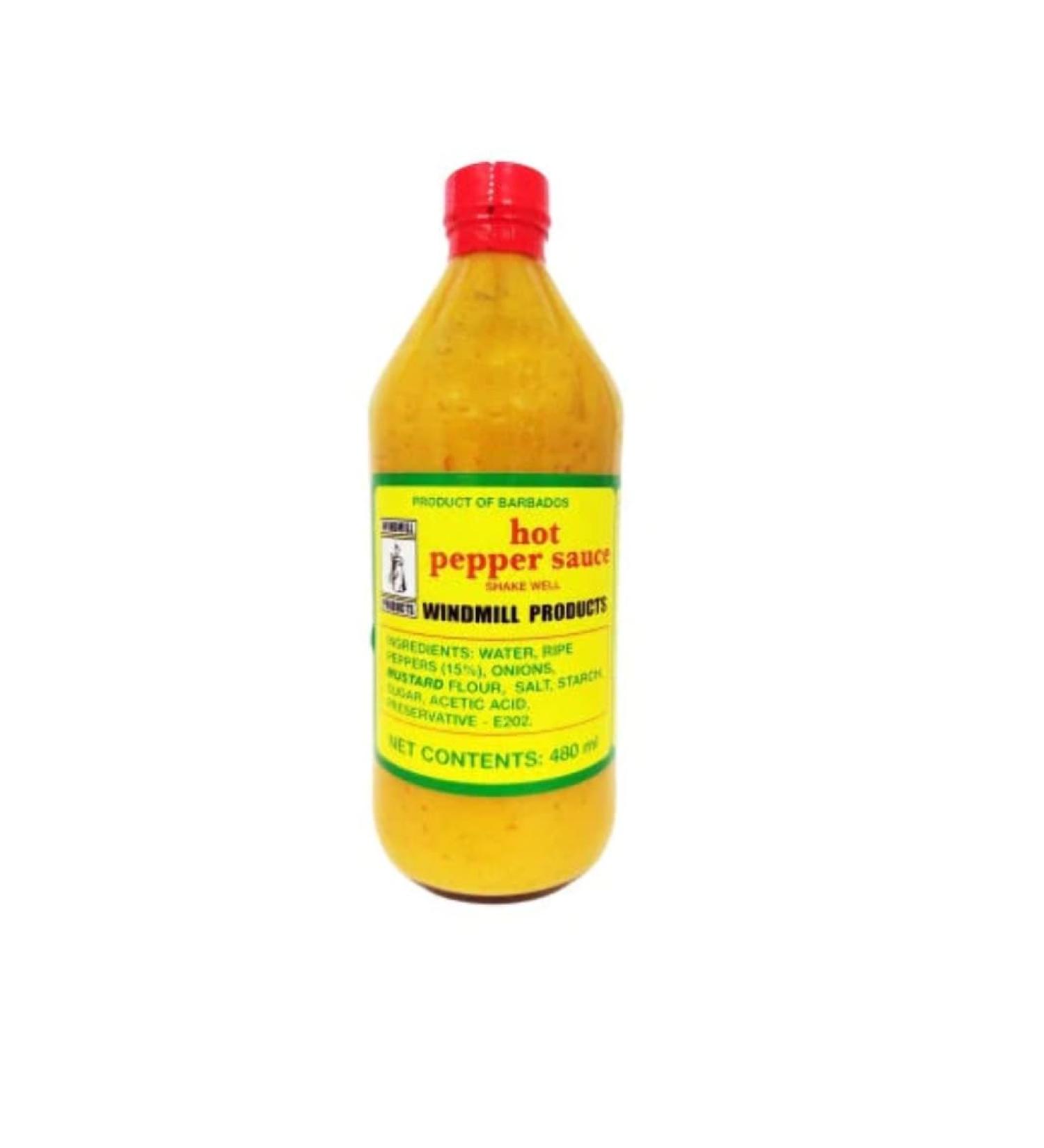 Windmill Hot Pepper Sauce 480ml-Fd