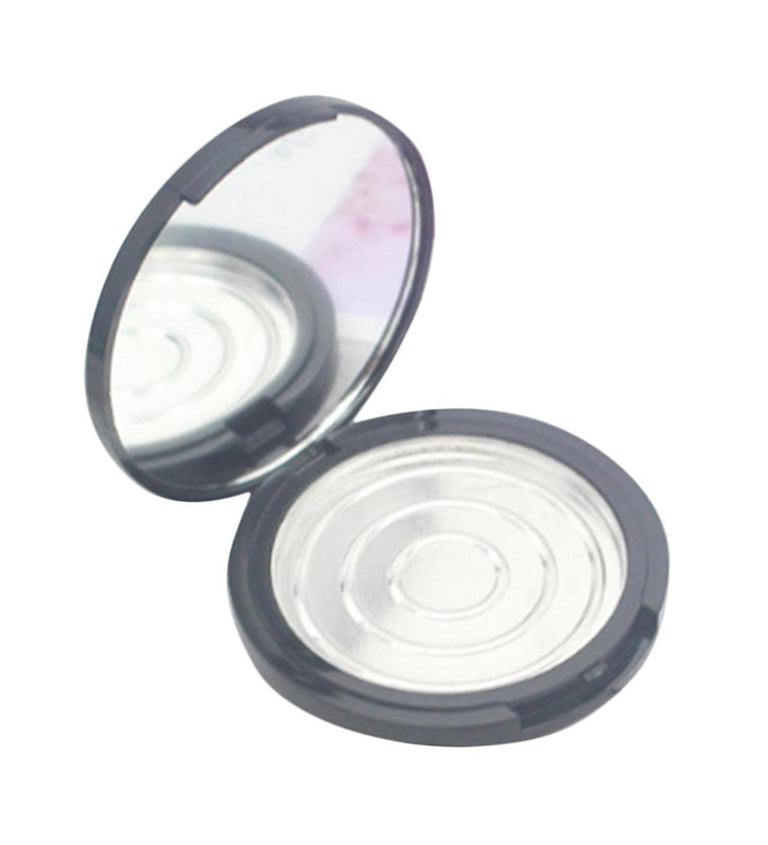 12g Empty Round Blush Highlight Container for Women - 3'' with Mirror | International Shipping Available - Buy Online on GoSupps.com