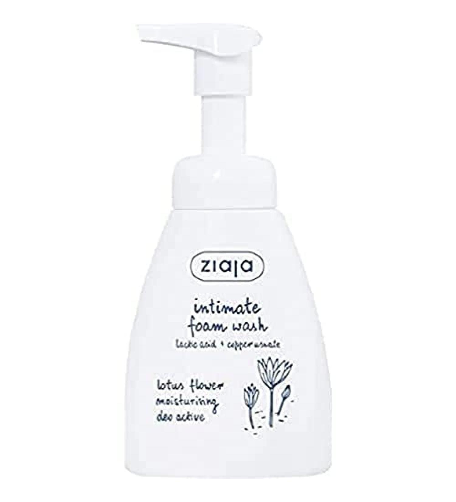 Ziaja Lotus Flower Daily Intimate Hygiene Soft Foam 250 ml