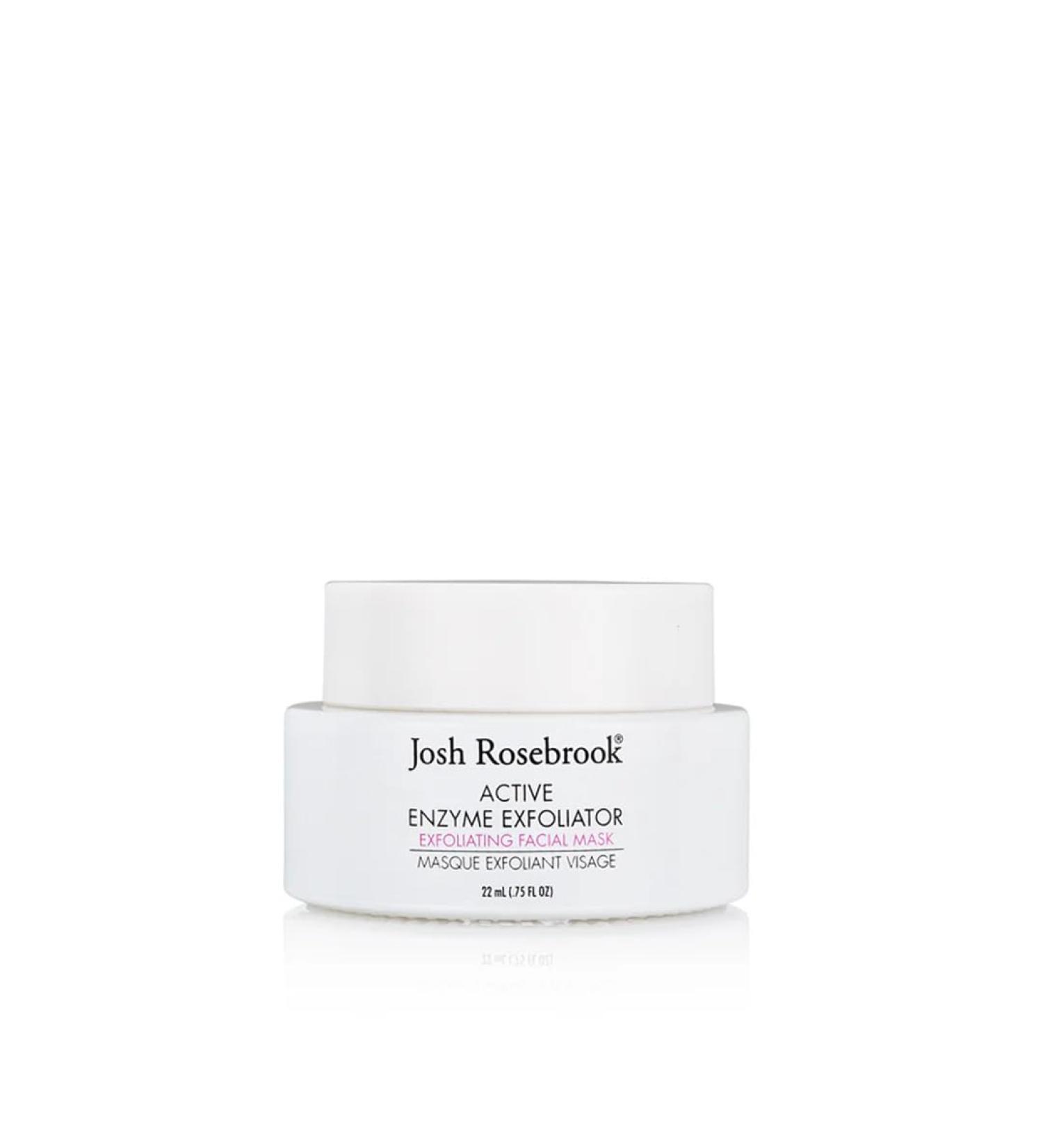 Josh Rosebrook - Active Enzyme Exfoliator Exfoliating Facial Mask Resurfacing treatment for clear smooth skin 22mL - .75 Oz