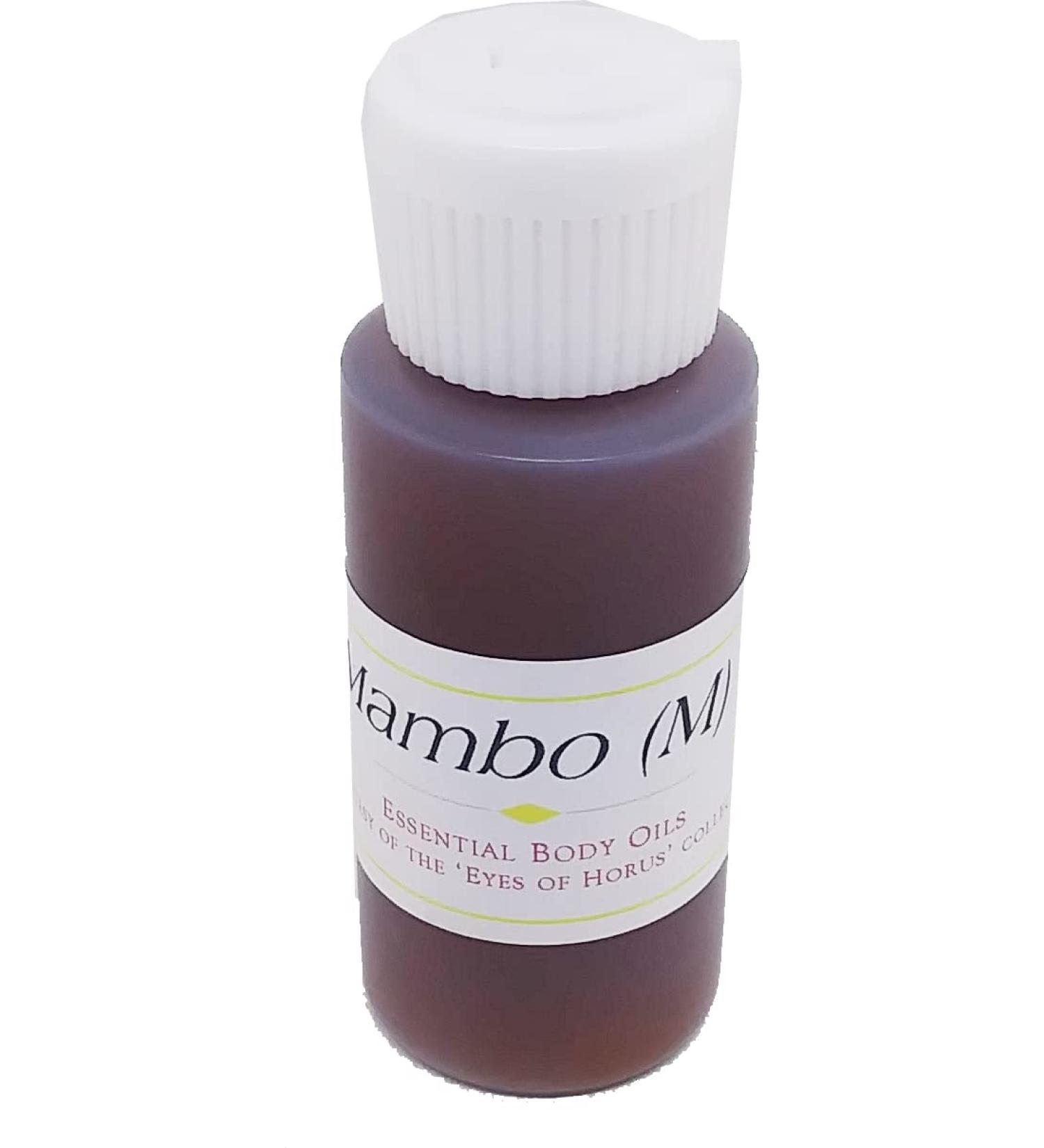 Mambo - Type LC For Men Scented Body Oil Fragrance Flip Cap - Dark Red - 1 oz. - ID#4956 1 Fl Oz (Pack of 1)