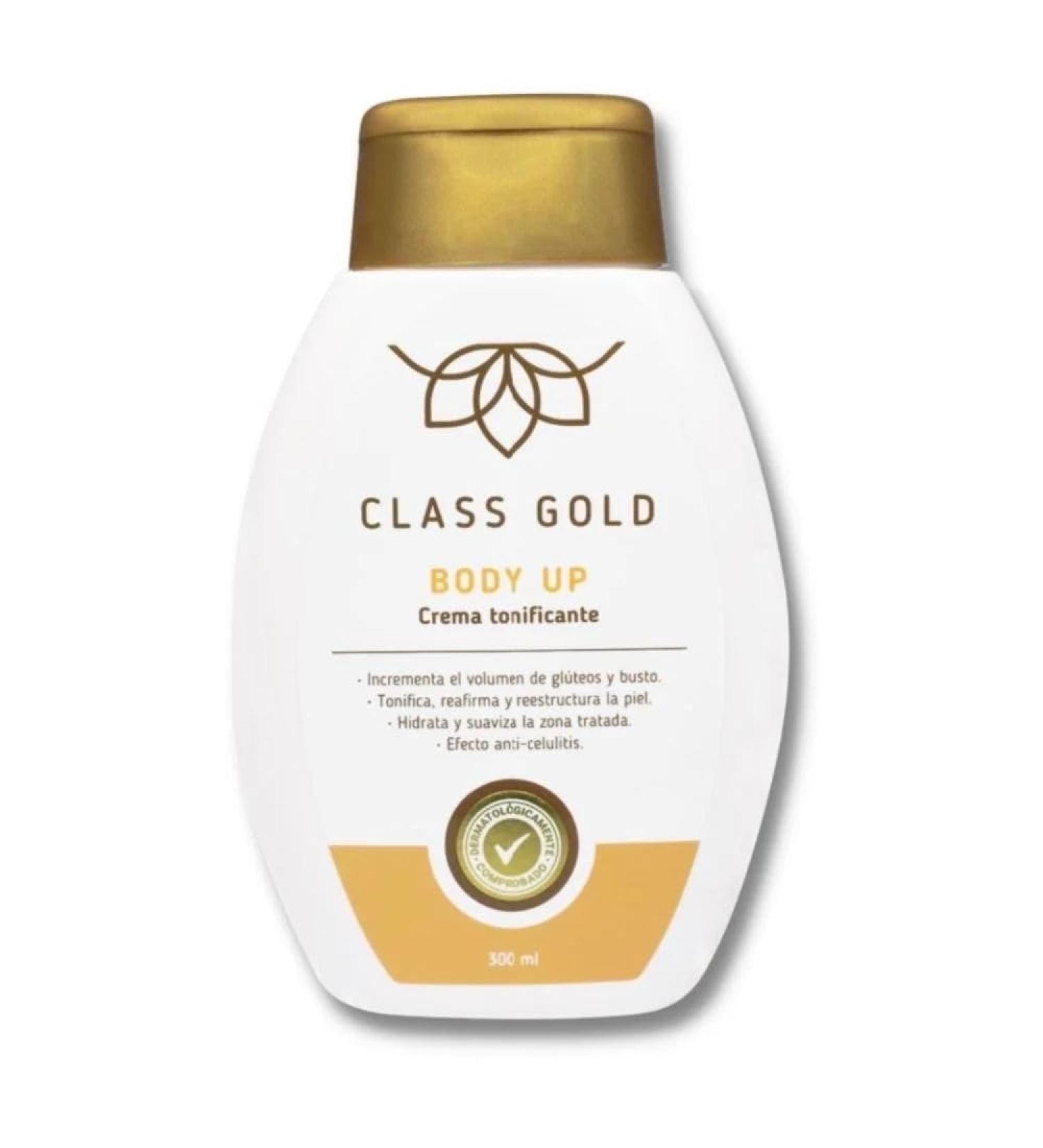 Class Gold Body Up Crema Voluminizante y Reafirmante Class Gold Body Up Cream Class Gold Cosmetics Class Gold Crema Class Gold - Buy Online on GoSupps.com