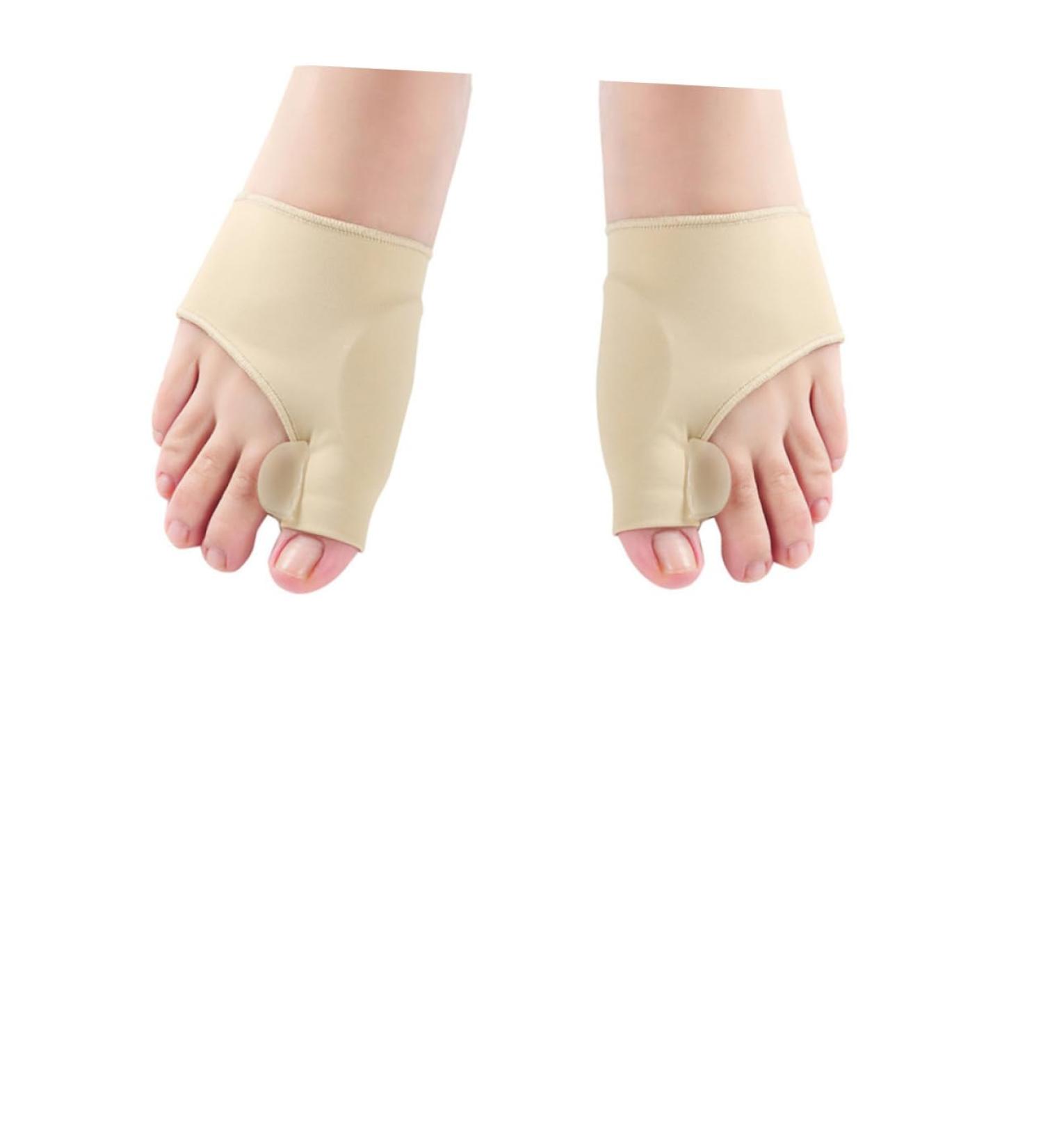 Buy Thumb Bunion Protector - 2 Pairs Toes Separator & Straightener for Foot Pain Relief | International Shipping - Buy Online on GoSupps.com