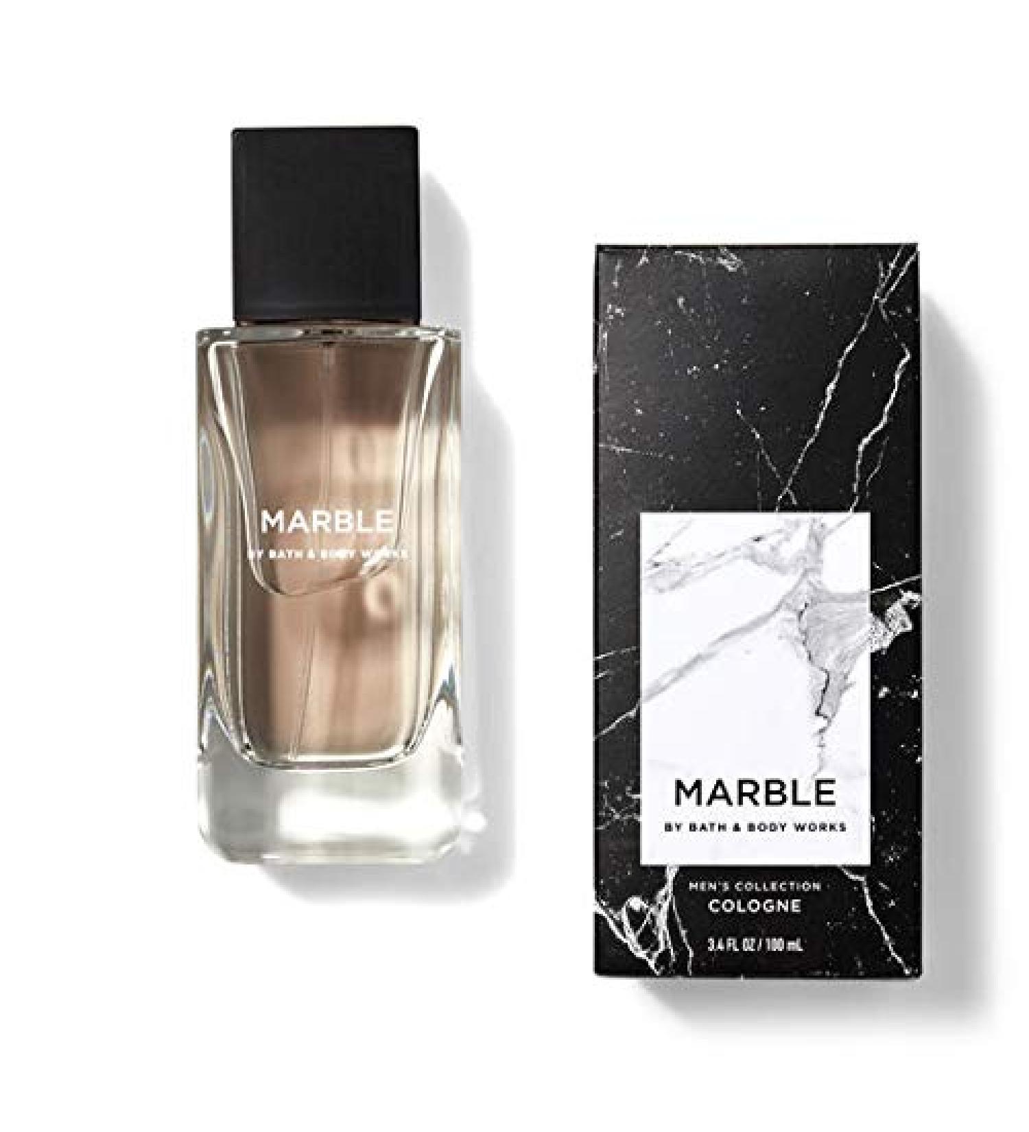 Bath and Body Works Marble Men's Cologne 3.4 Ounce Full Size