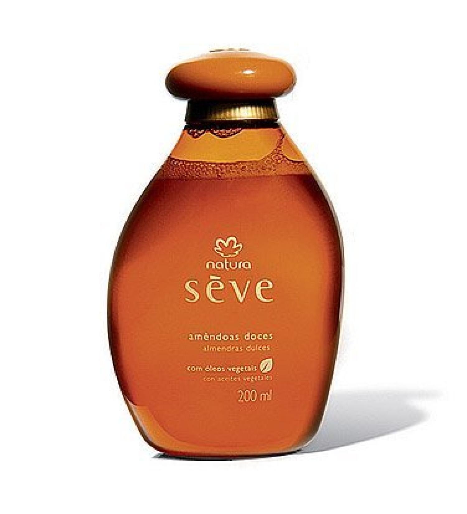 Sweet Almonds Body Shower Oil 200ml | Natura Linha Seve - Luxurious Moisturizing Oil for All Skin Types - Buy Online on GoSupps.com