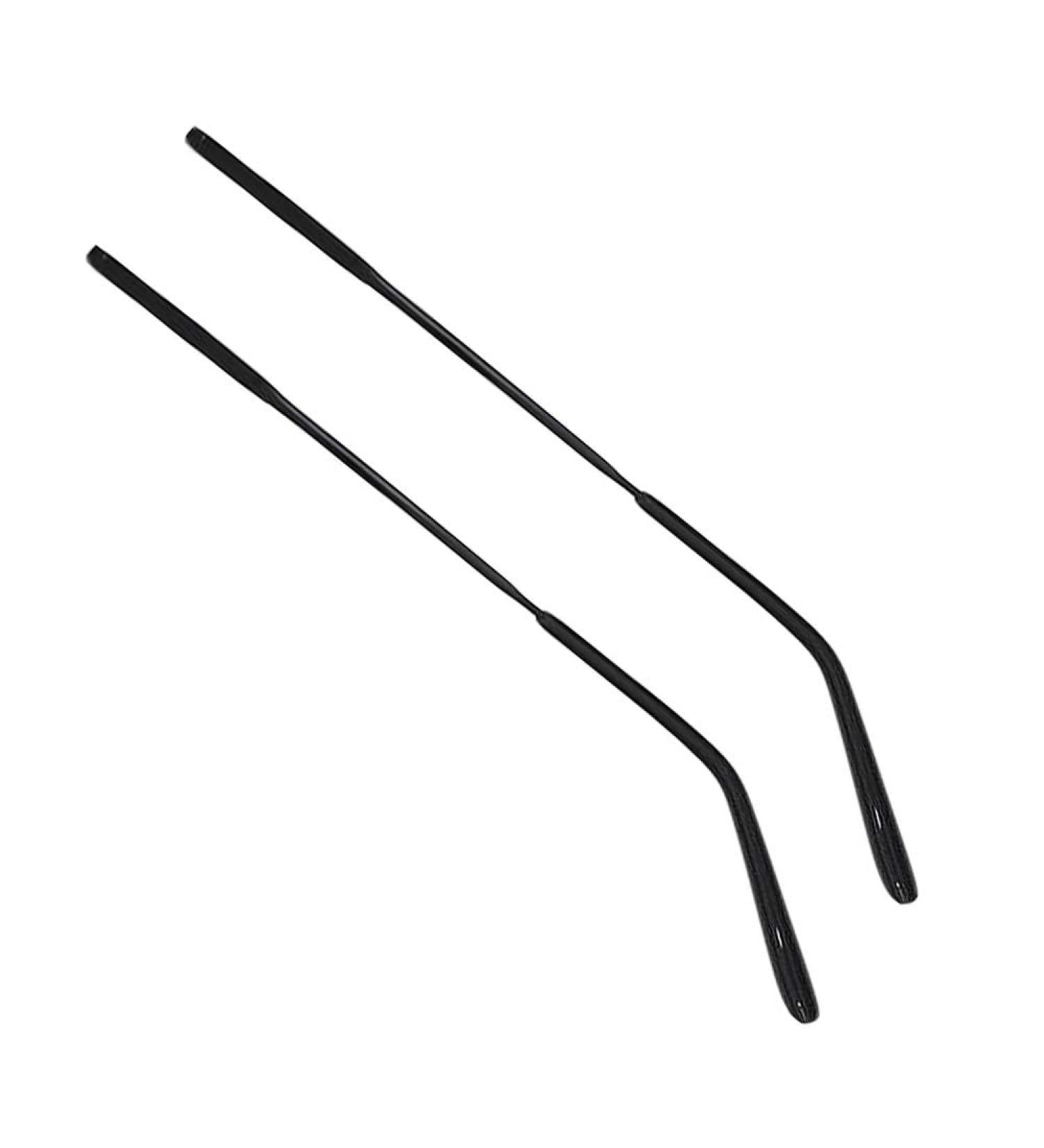 Dookaa Glasses Brackets - Metal Spare Parts for Sunglasses Repair - 1mm Double Tooth Spacing - Black - Shop Internationally! - Buy Online on GoSupps.com