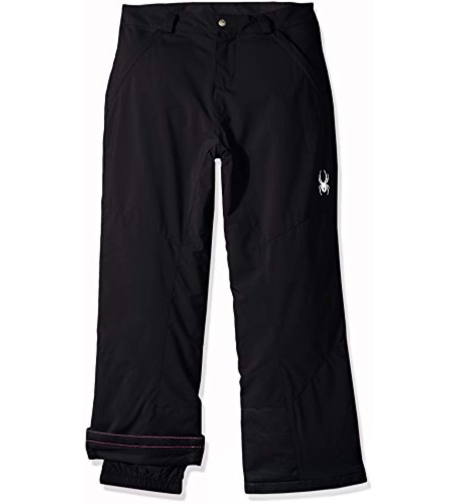 Spyder Girl's Vixen Ski Pant 8 Black