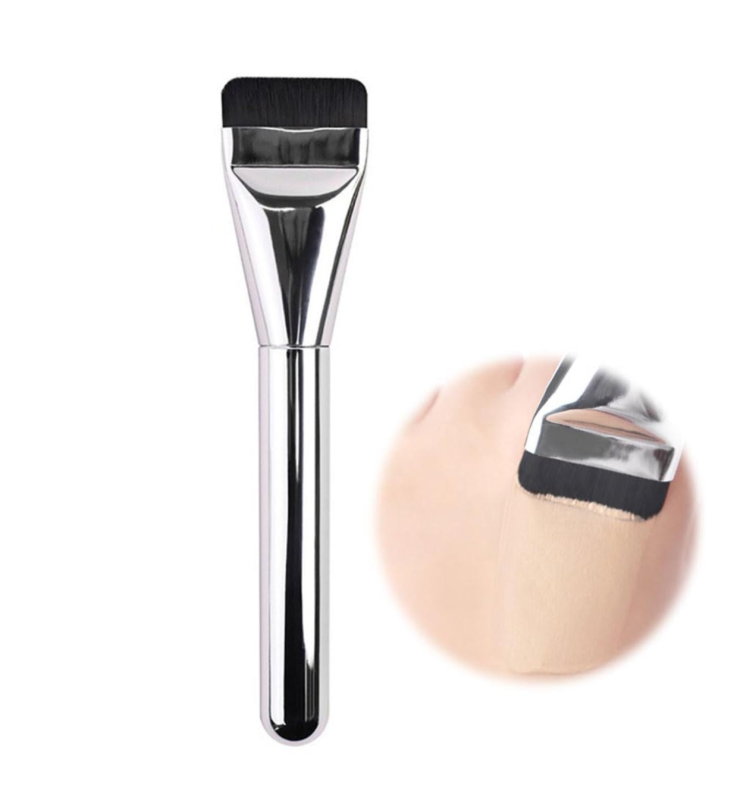 Flat Foundation Brush for Makeup Super Thin Blade Foundation Makeup Brush for Liquid Make Up Concealer Brush Foundation Contour Brushes - Buy Online on GoSupps.com