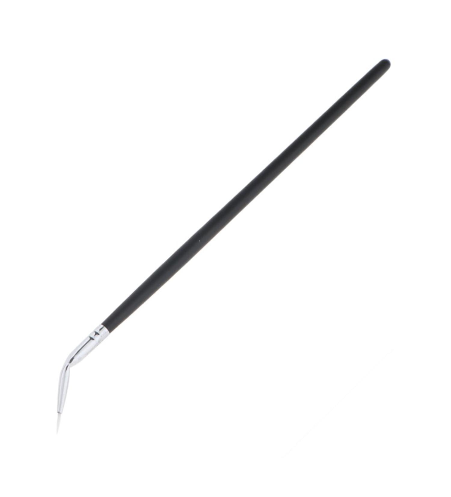 Wooden Handle Eyeliner Makeup Brush Curved Head for - Buy Online on GoSupps.com