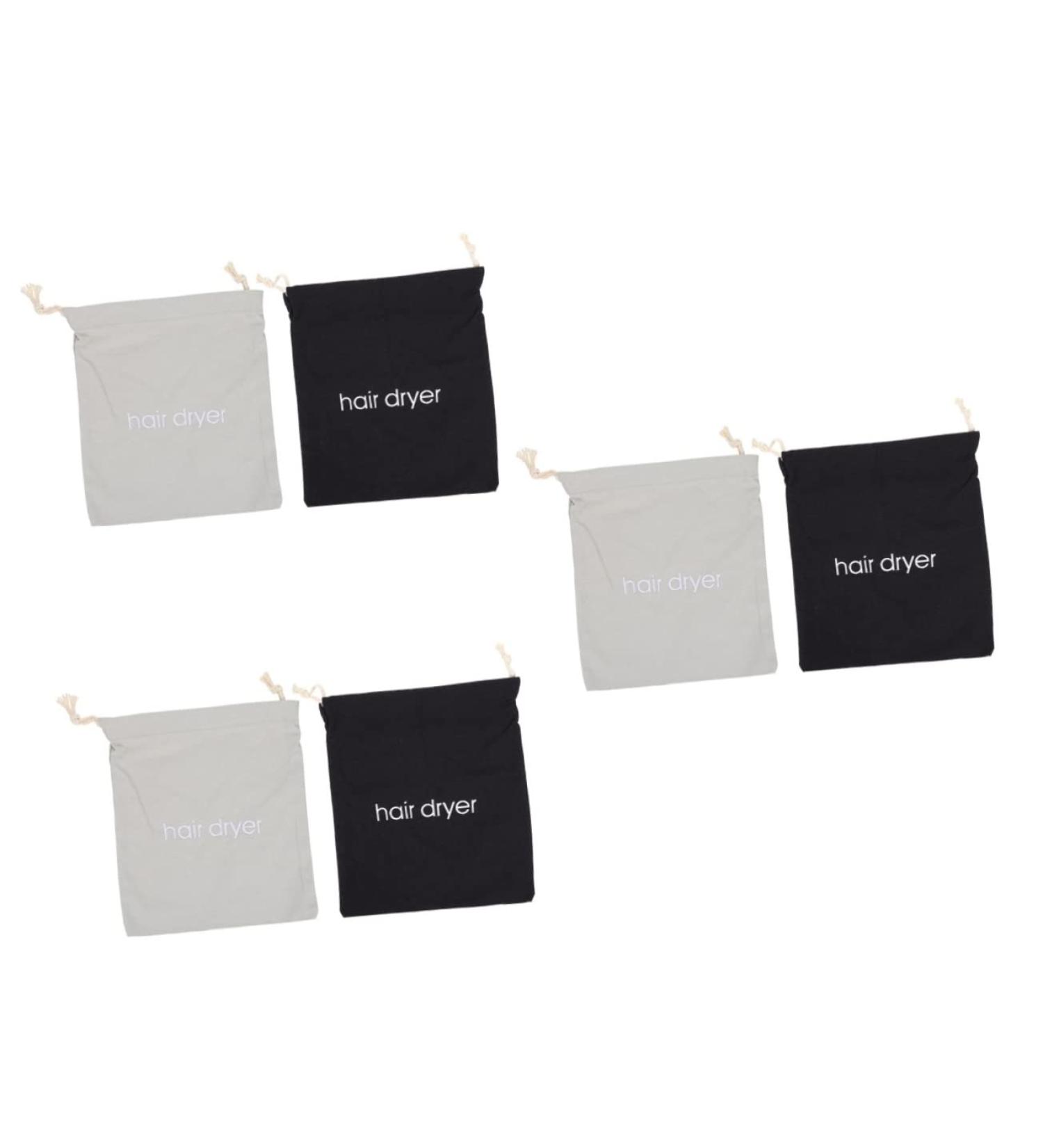 Baluue 6 Pcs Hair Dryer Storage Bag Drawstring Hair Dryer Bag Travel Supplies Gym Bags Drawstring Fabric - Buy Online on GoSupps.com