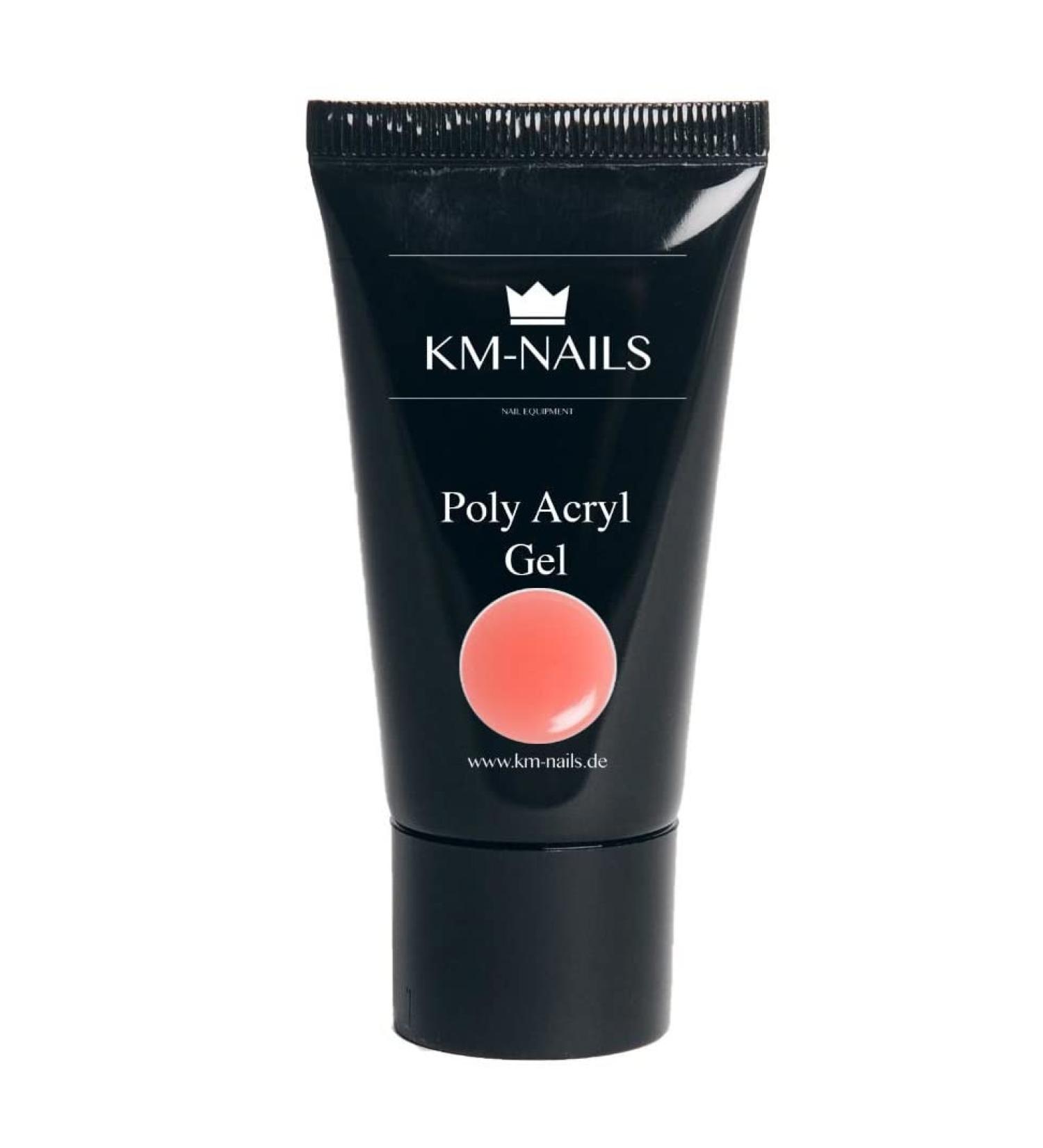 KM-Nails Polyacryl Gel natural 010 in a tube 30g