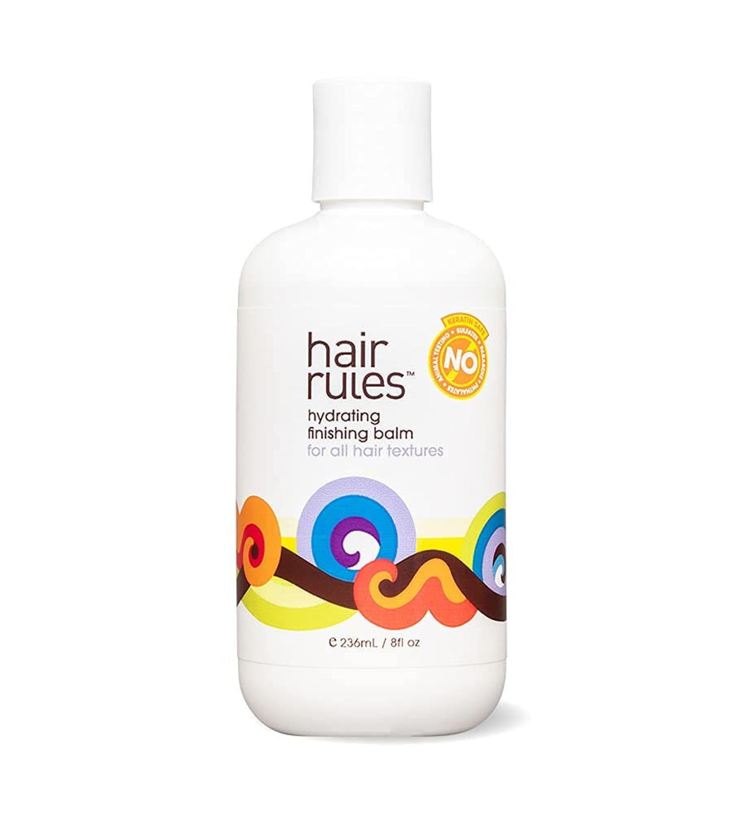 Hair Rules Hydrating Finishing Balm 8 oz - Moisturizing Hair Care Solution - Buy Online on GoSupps.com