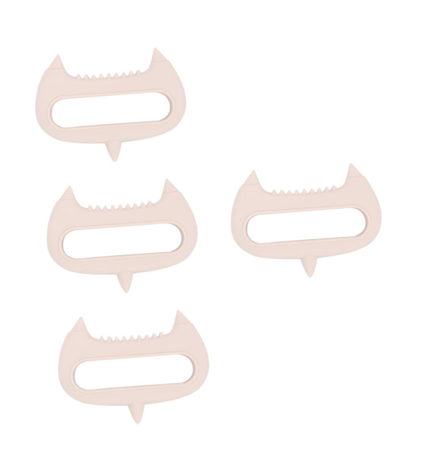 Frcolor 4-Piece Acupuncture Massage Gauge - Hand & Scalp Massage Device for Relaxation & Wellness | Manual Massage Tool & Peeling Brush - Buy Online on GoSupps.com