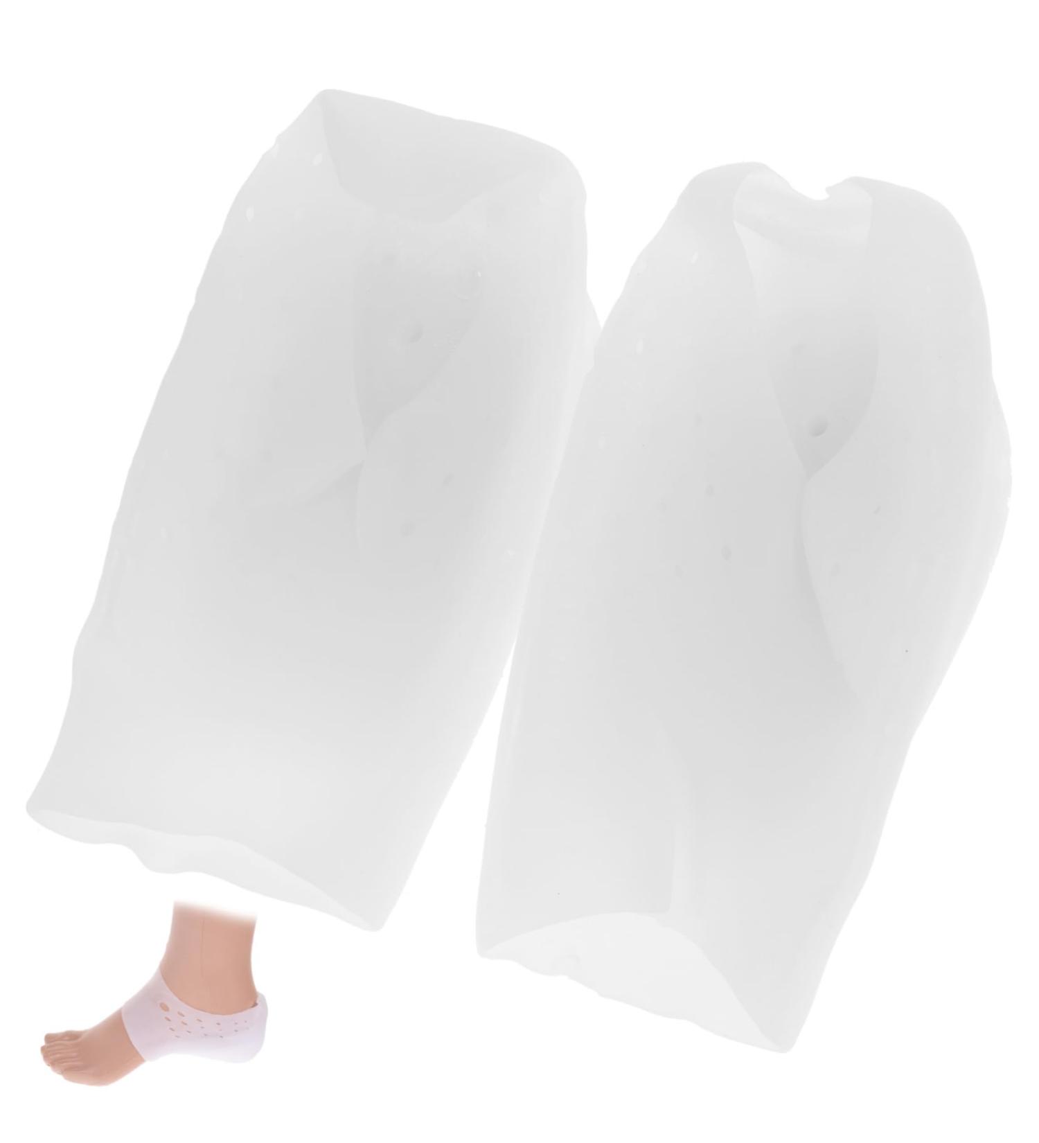 Silicone Shoe Pads Gel Height Extenders - Invisible Heel Lift Insoles for Men & Women - Size 8 - Increase Height Comfortably - Buy Online on GoSupps.com