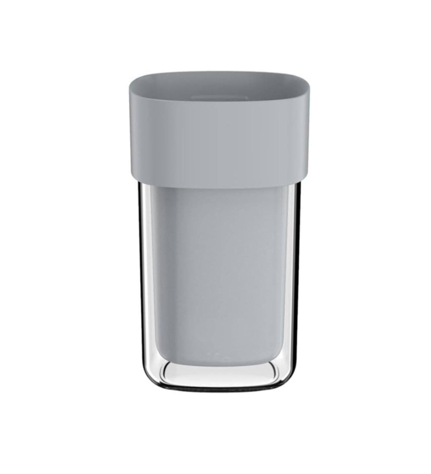 Portable Toothbrush Holder Set - Travel Toothbrush Box & Mouthwash Cup - Couples Storage - White - Buy Online on GoSupps.com