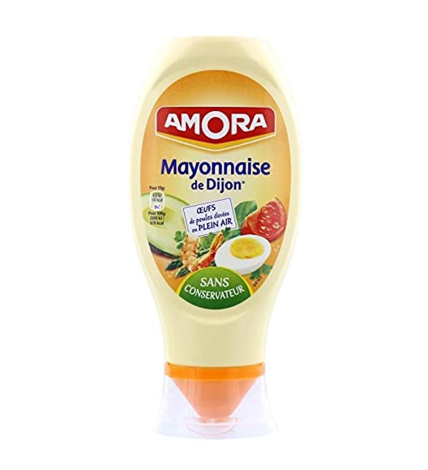 Amora Dijon Mayonnaise Without Preservative 415g (Pack of 5)