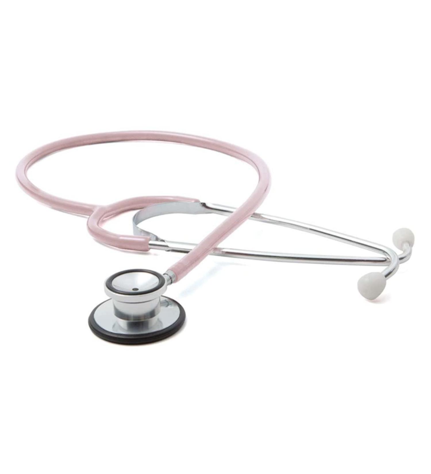 Dealmed General Exam Stethoscope - Professional Economy Dual-Head Medical Stethoscope | Lightweight Chestpiece, Flexible 32 Tubing & Comfort Eartips | Pink - Buy Online on GoSupps.com