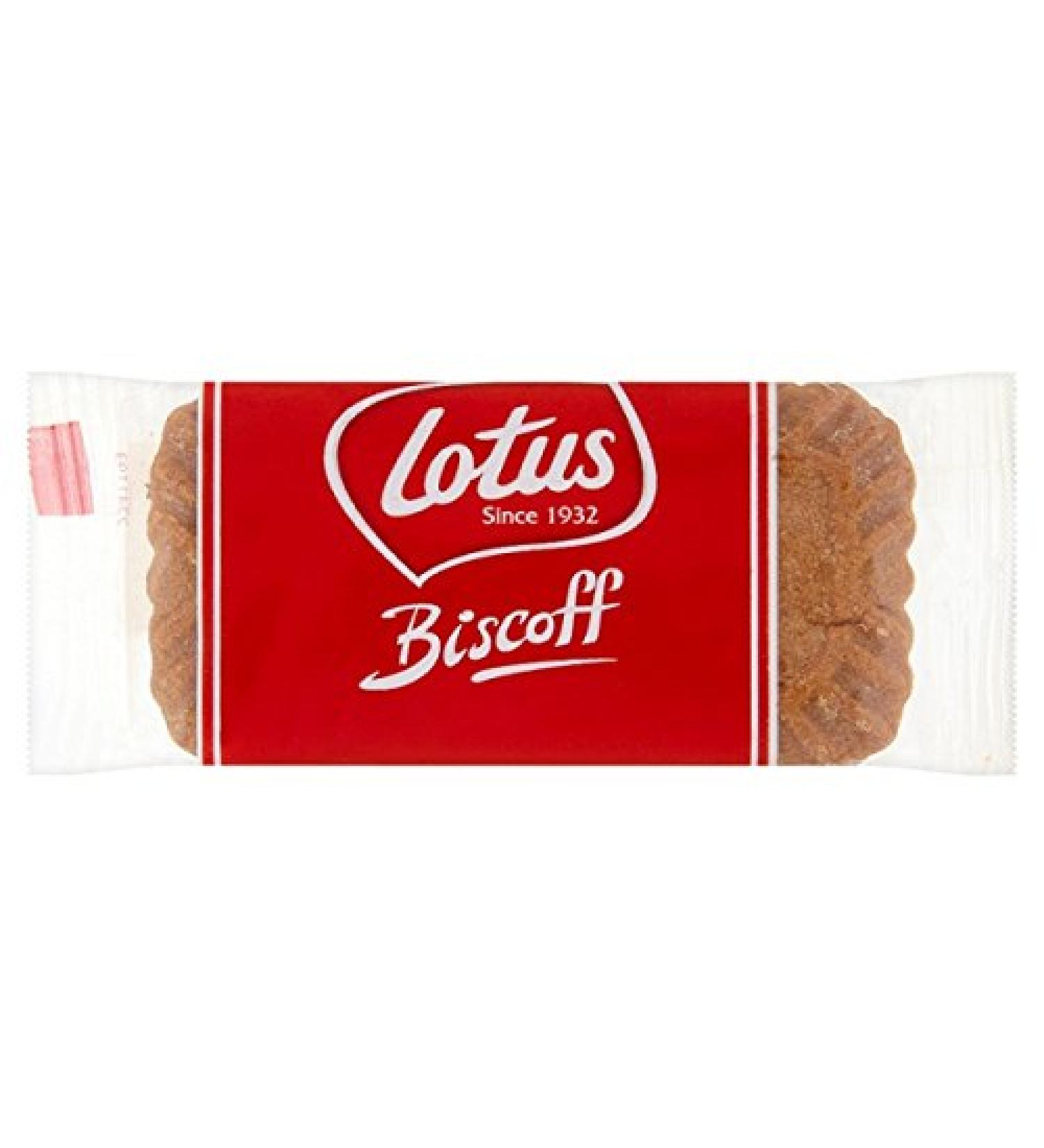 100 Individually Wrapped Lotus Biscoff Caramelised Cafe Biscuits BRITISH FOOD SHOP (BFSLB100)