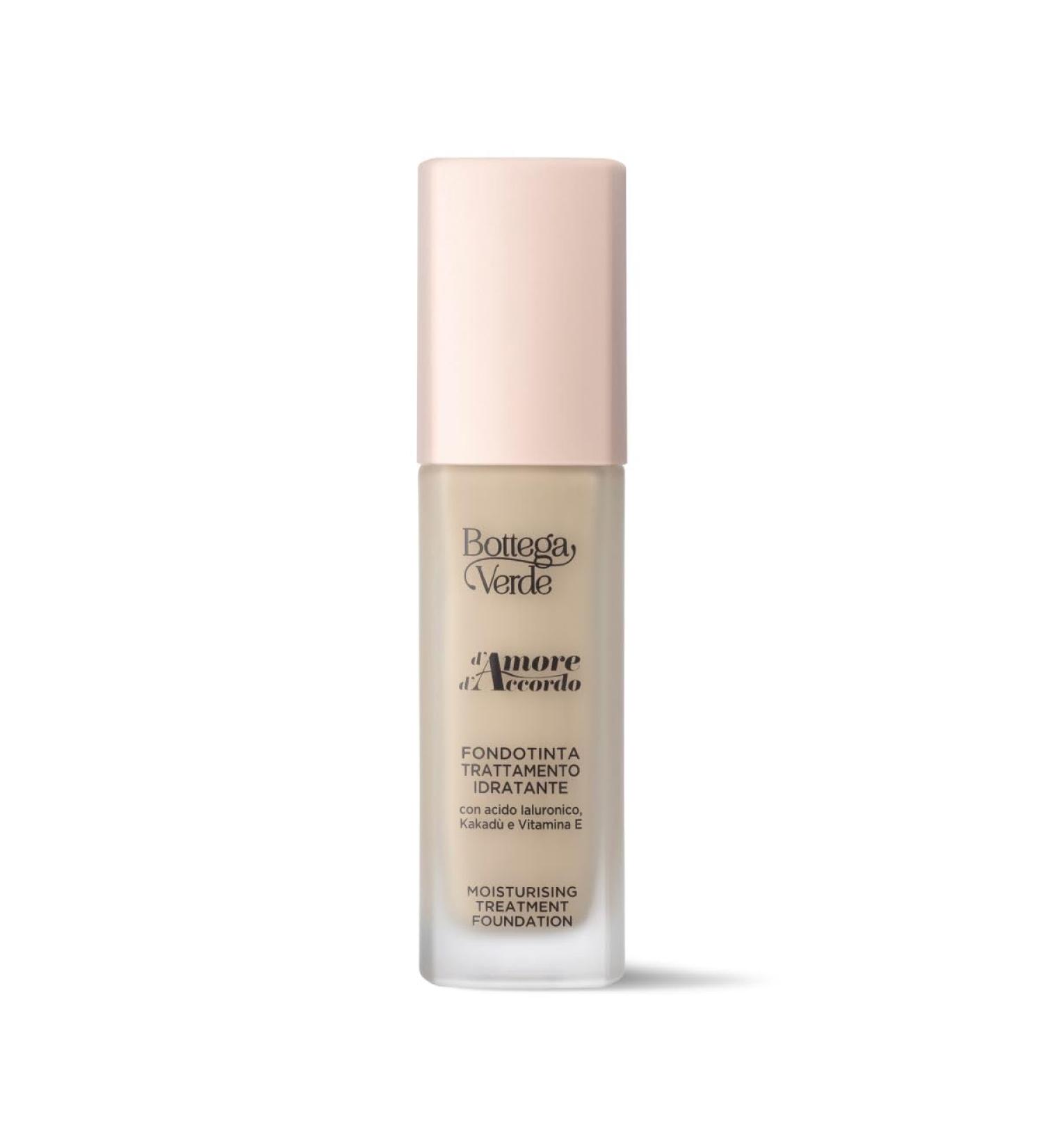 Bottega Verde Bottega Verde - d'Amour d'Accord - 12-hour moisturizing foundation with a blend of hyaluronic acid kakadu and vitamin E (30 ml) - vanilla