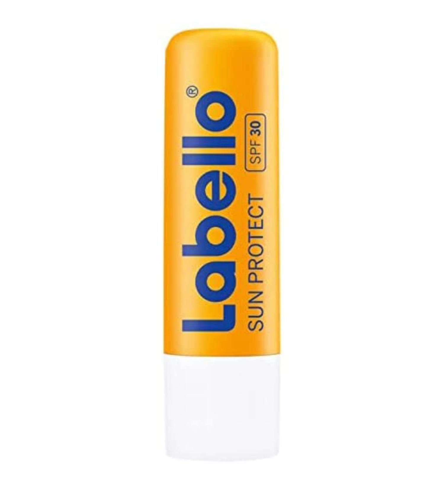 Labello Sun Protect Lip Balm (4.8g) - Waterproof SPF 30 Mineral Oil-Free Lip Care for Sun Protection - Buy Online on GoSupps.com