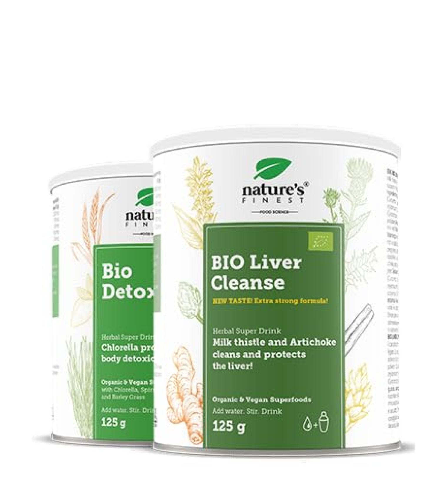Nature's Finest by Nutrisslim - Healthy Liver Bio Detox & Cleanse | Natural Superfood with Daring Thistle Artichoke Spirulina & Chlorella | International Shipping - Buy Online on GoSupps.com