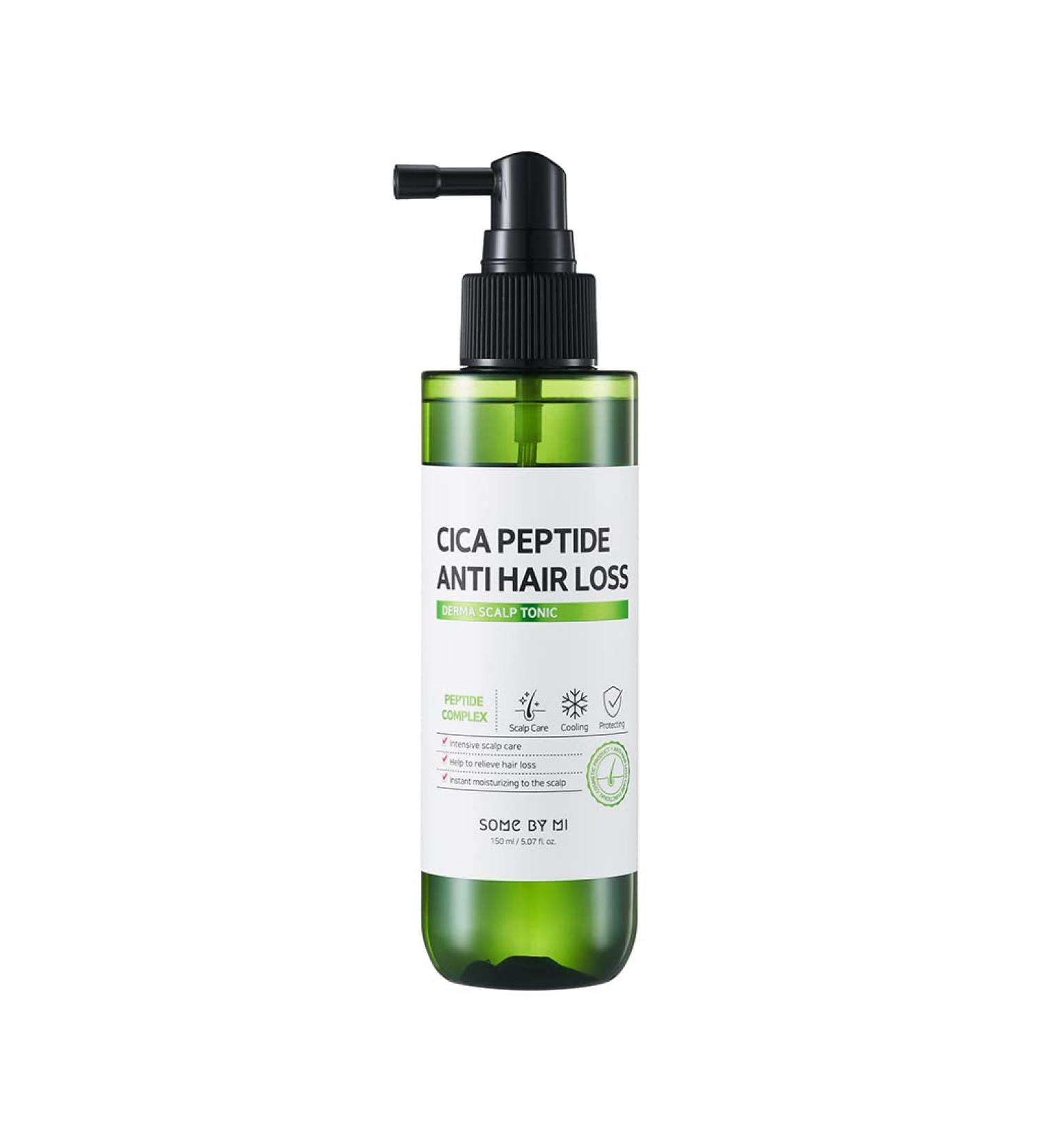  SOME BY MI Cica Peptide Anti Hair Loss Derma Scalp Tonic 150ml - Boost Hair Growth & Scalp Health | International Shipping Available - Buy Online on GoSupps.com