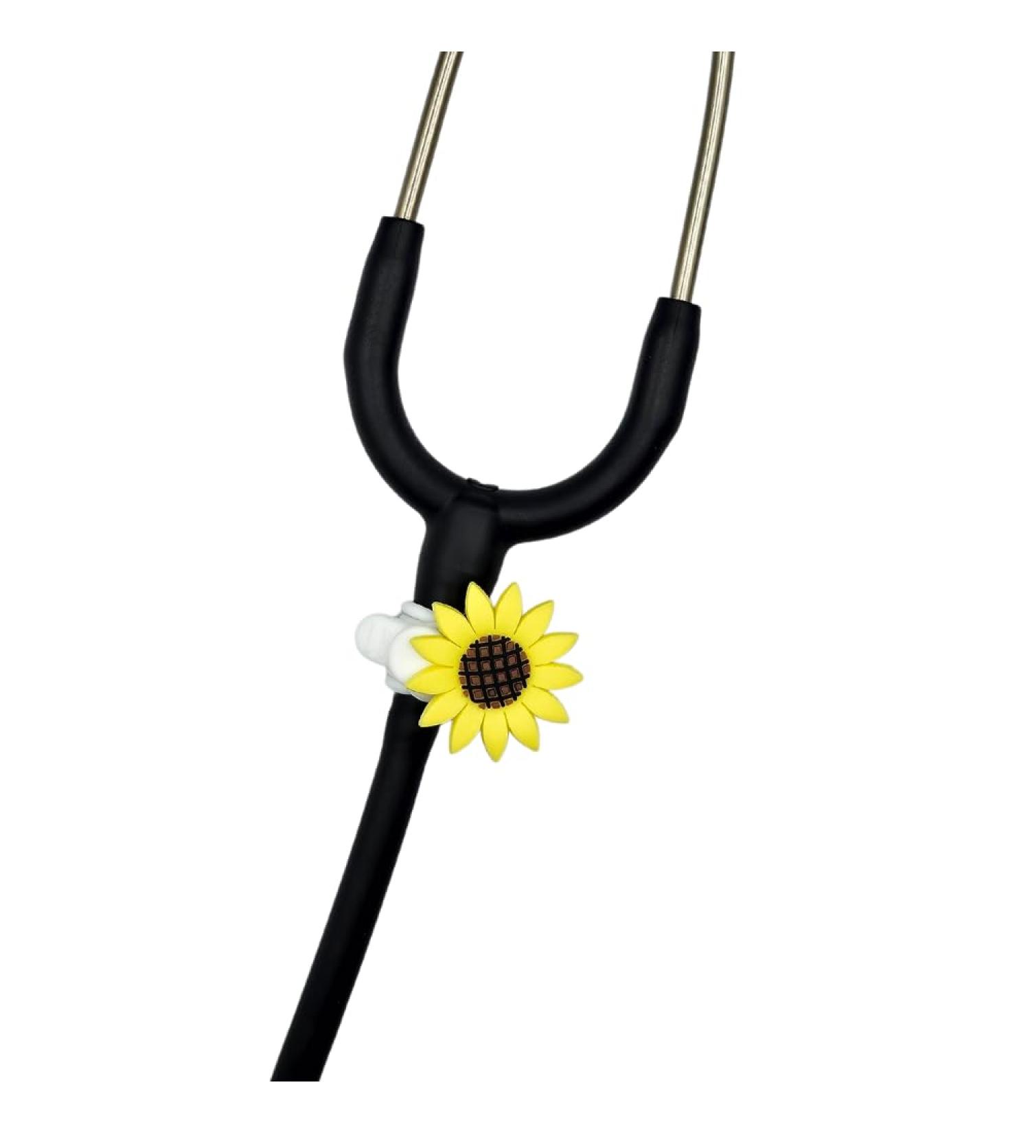 Stethoscope Charms - Dandelion flower- Medical Gift