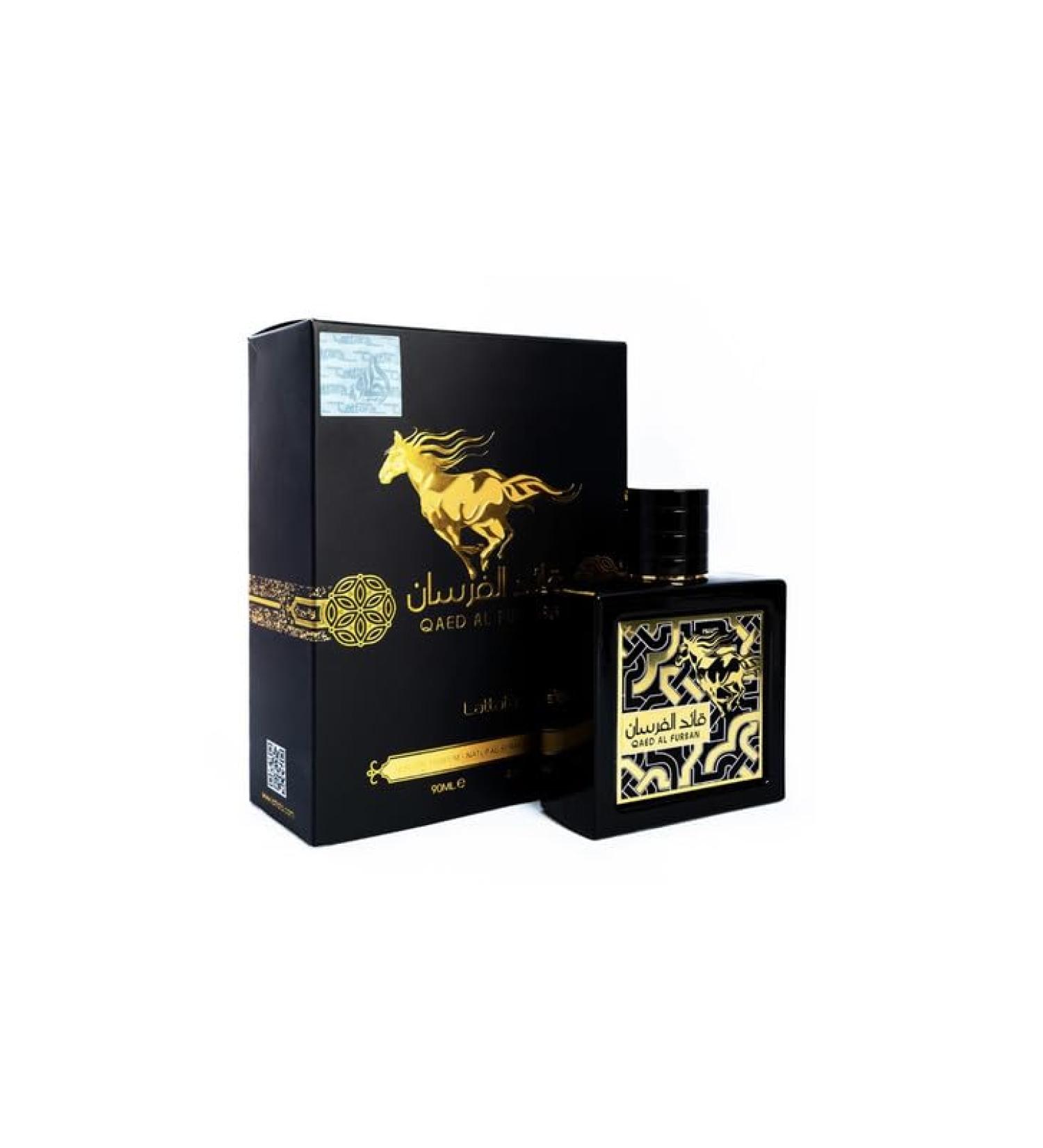 Qaed Al Fursan Unlimited Perfume Spray for Unisex | Long Lasting Black Eau de Parfum | Scent - Aromatic 90 ML/3.04 Ounce Pack of 1 - Buy Online on GoSupps.com