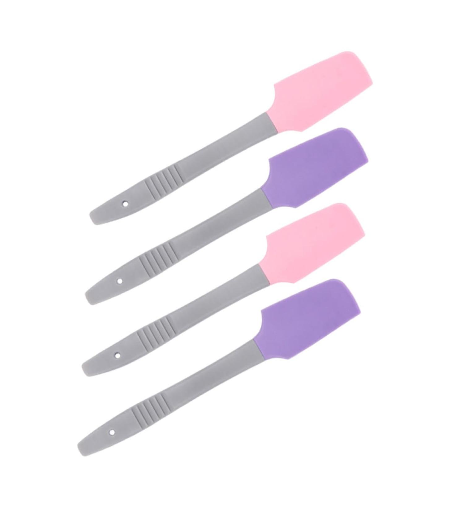 Gogogme 4-Piece Silicone Wax Spatula Set | Portable Hair Removal Accessories | Multifunctional Household Wax Tools - Buy Online on GoSupps.com