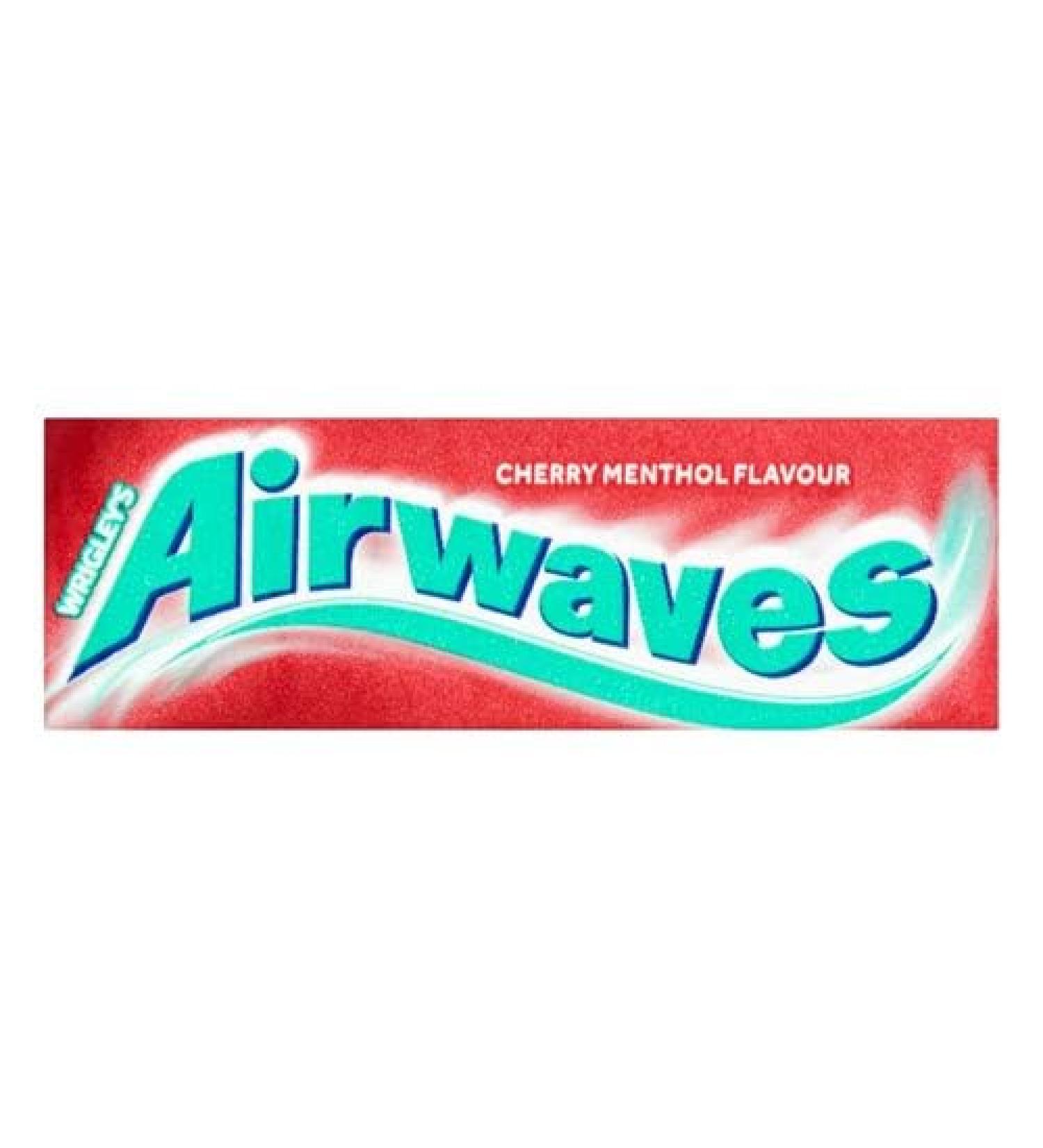 WRIGLEY'S 30 PACK AIRWAVES SUGAR FREE CHEWING GUM BOX (CHERRY MENTHOL) Help To Freshen Breath And Clean Teeth - Buy Online on GoSupps.com