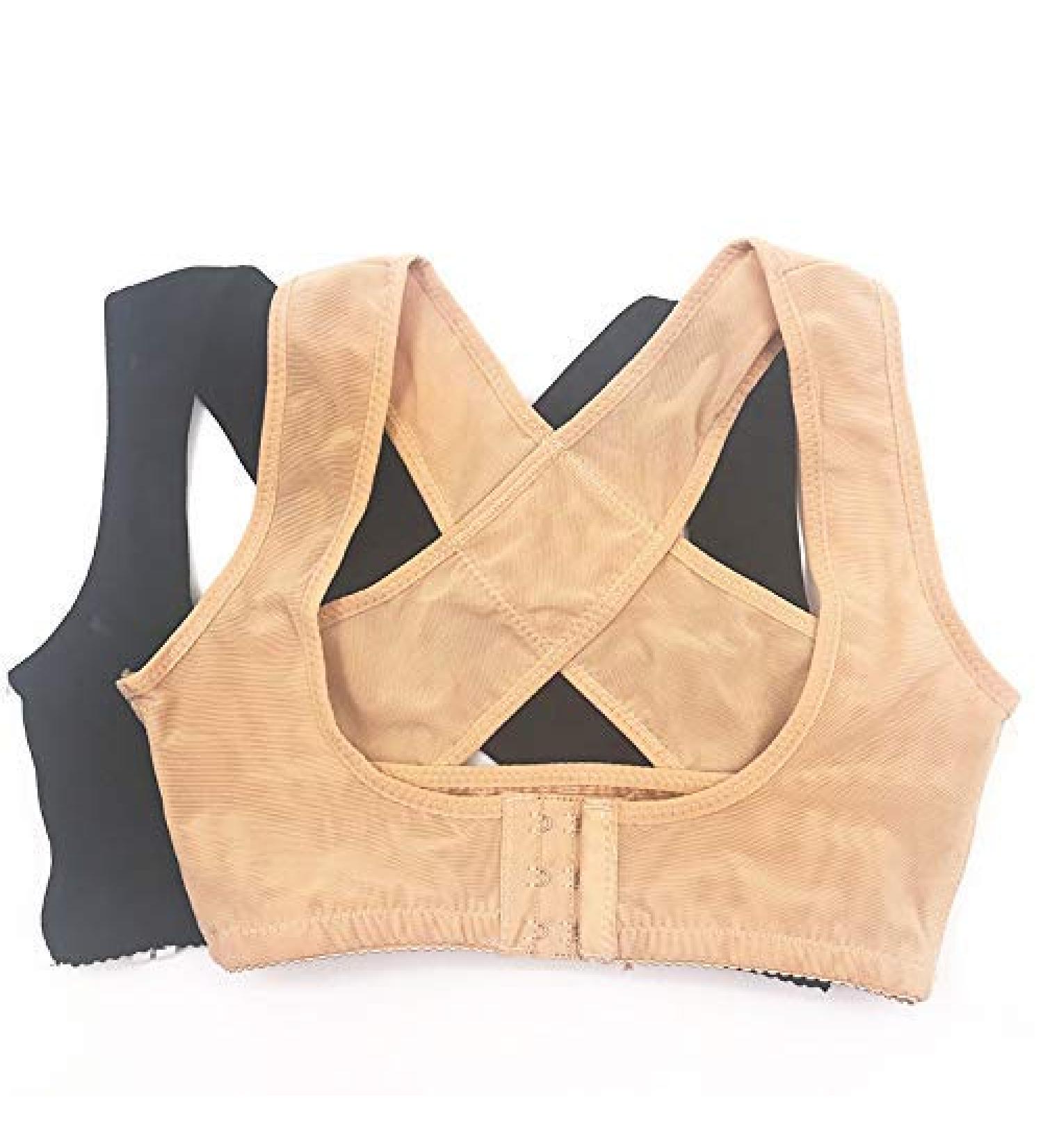 Posture Corrector Adjustable Posture Corrector Corset Back Straightener Braces Support Clavicle Spine Back Shoulder Lumbar Brace Support Belt Back Brace (B S) Better life Nude M - Buy Online on GoSupps.com