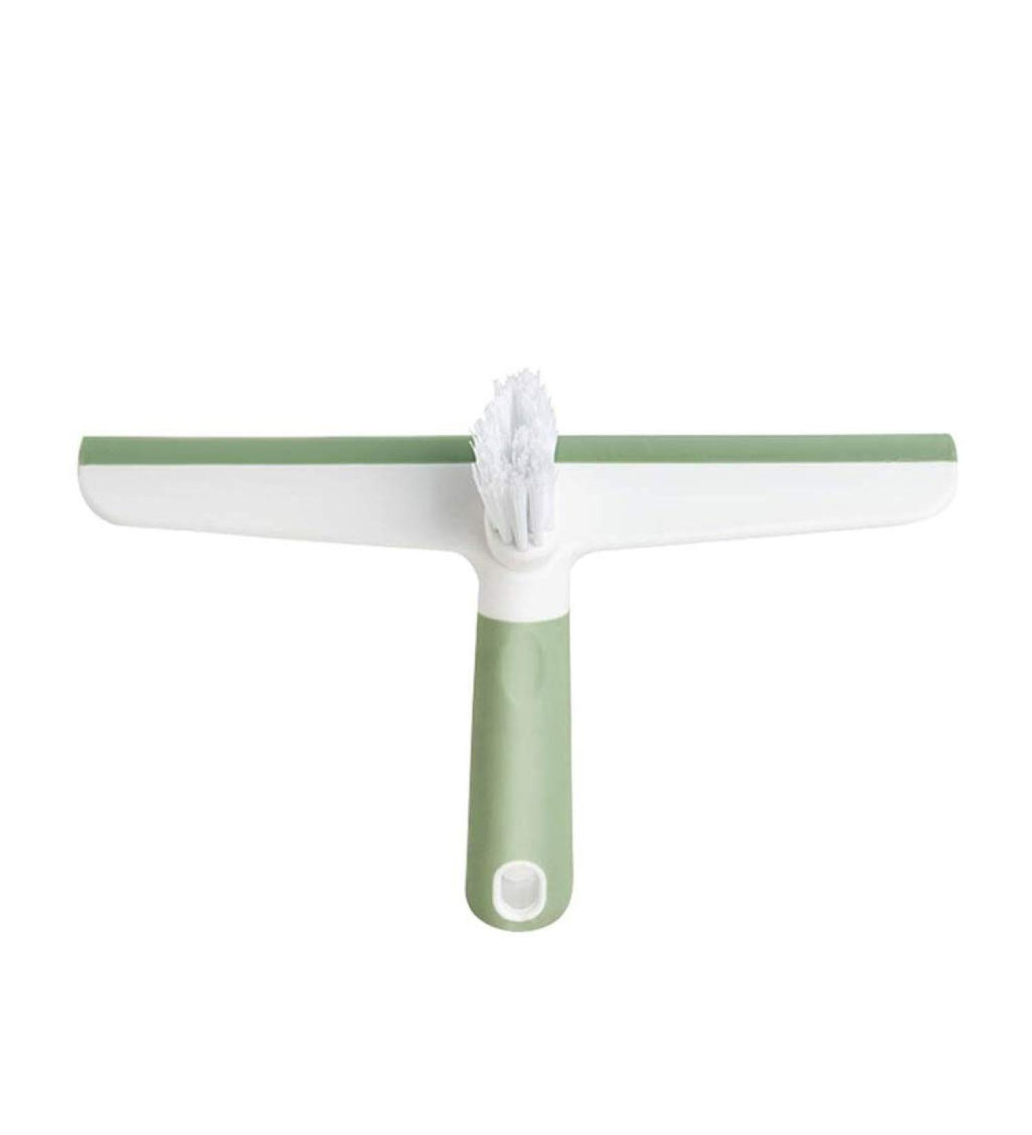 Green Glass Wiper Window Squeegee Shower Squeegee Lightweight Shower Squeegy Cleaner Bathroom - Buy Online on GoSupps.com