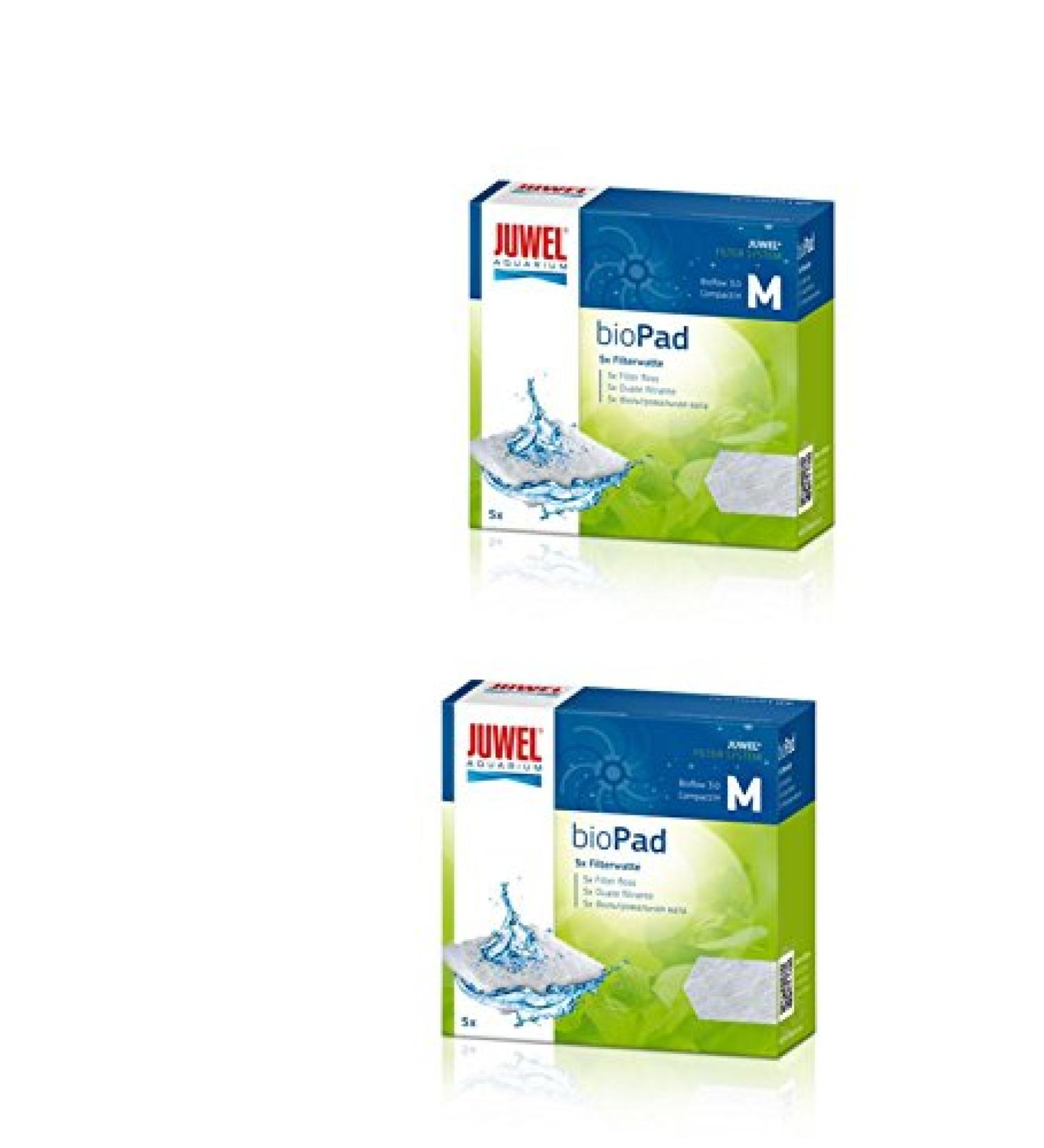 Koi cutting wind 2 x Original Juwel Bioflow 3.0 Compact/bioPad M filter wool pack of 5