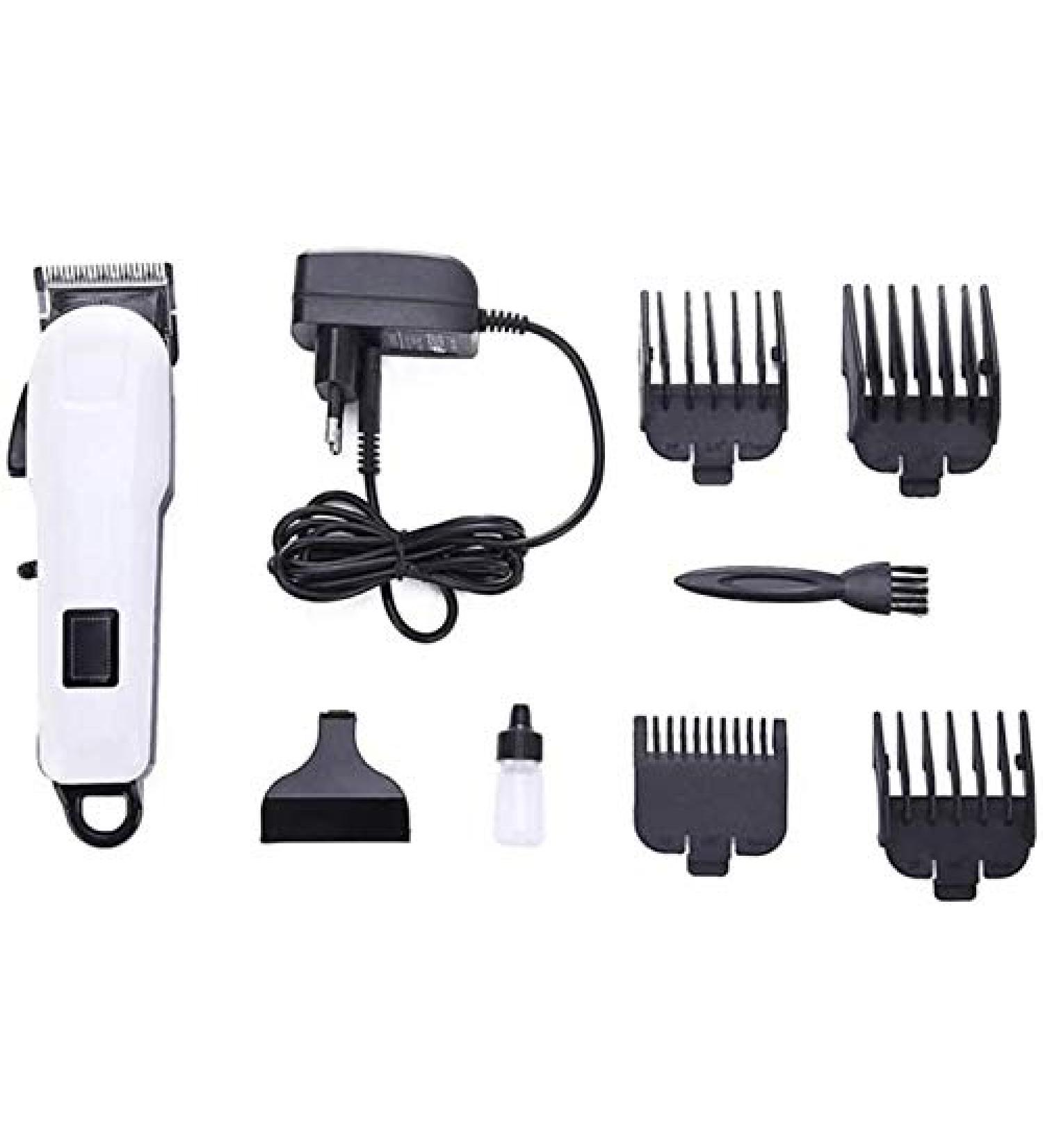 Easy Hair Clipper - USB Rechargeable LCD Hair Cutting Tool for Home Salon - White Edition - Buy Online on GoSupps.com