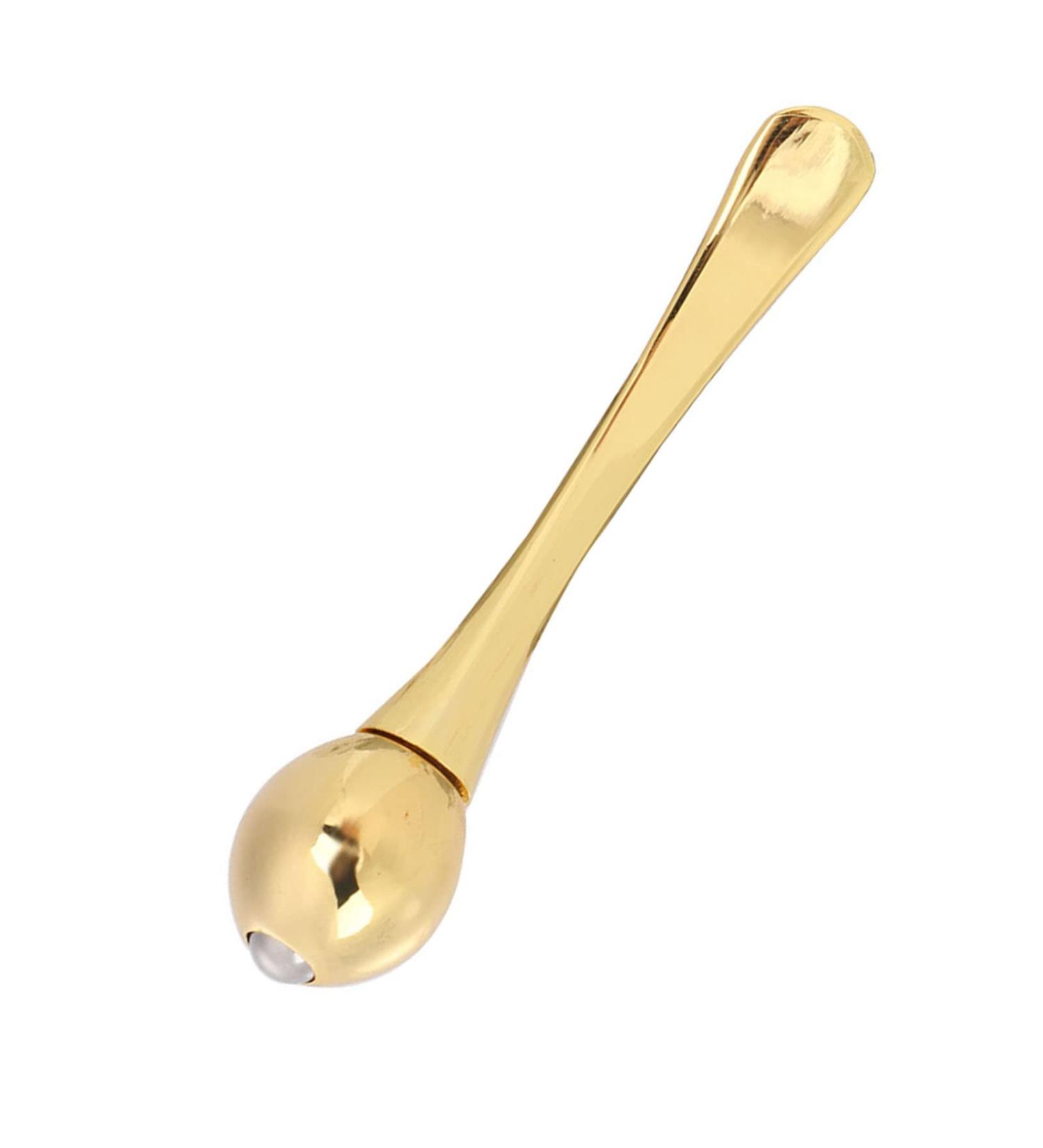 Zinc Alloy Face Roller Mask Spoon for Anti-Wrinkle & Eye Fatigue Relief - Buy Online on GoSupps.com