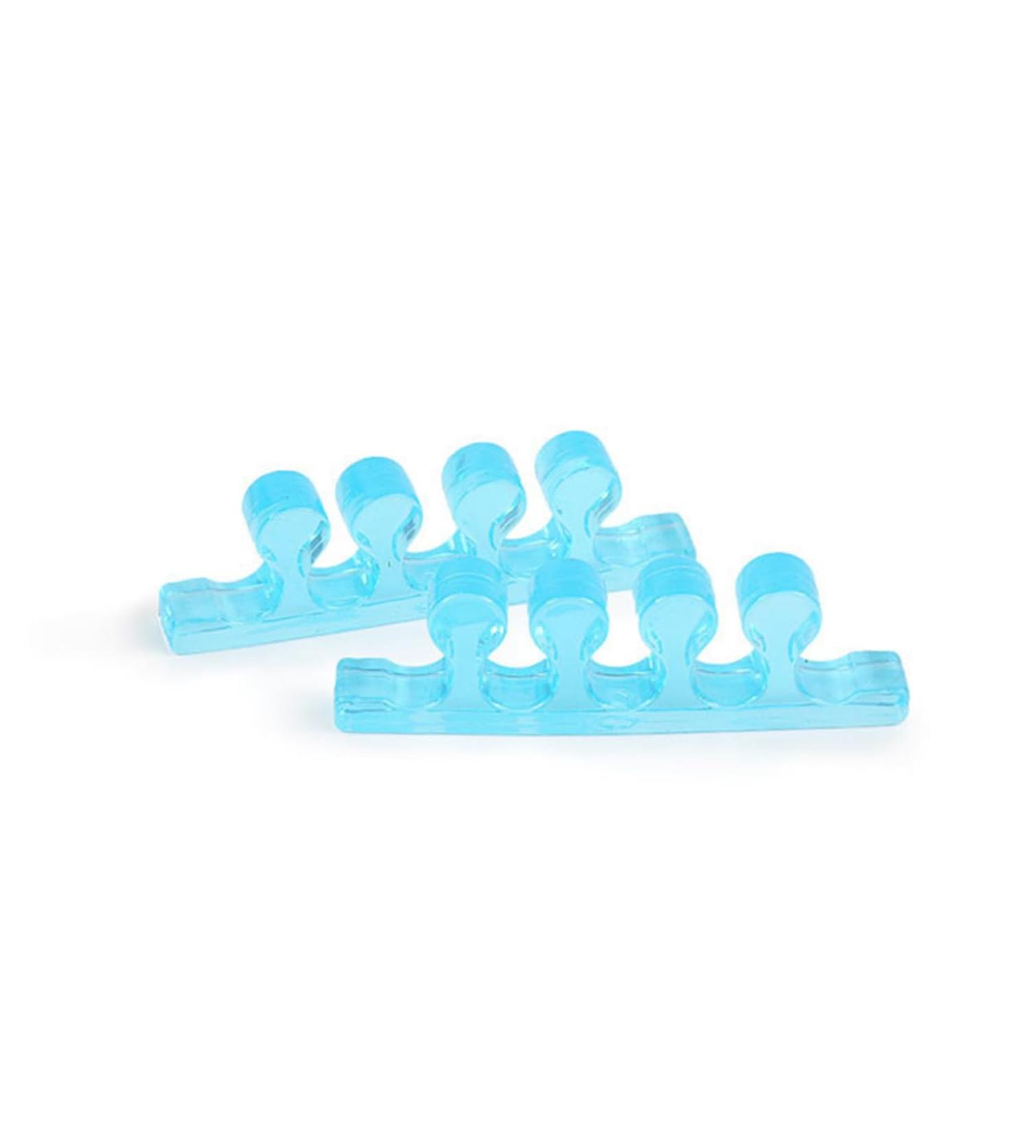 Silicone Gel Bunion Cushions & Dividers - Orthotic Shoe Pad for Toe Separation and Pain Relief - Blue - Buy Online on GoSupps.com