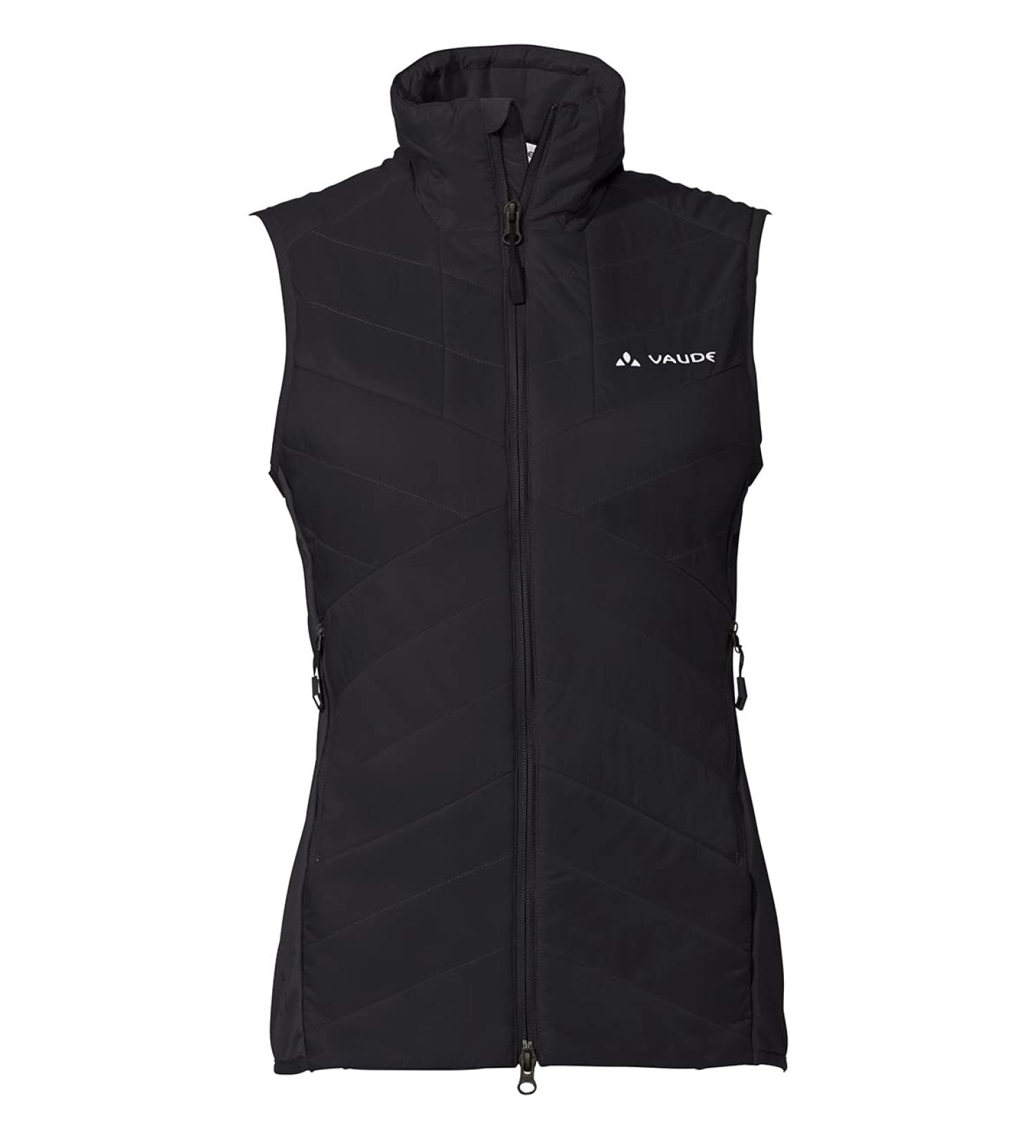 VAUDE Women's Sesvenna Vest IV - Insulated Warm & Water-Repellent Black Vest for Women | Shop Internationally - Buy Online on GoSupps.com