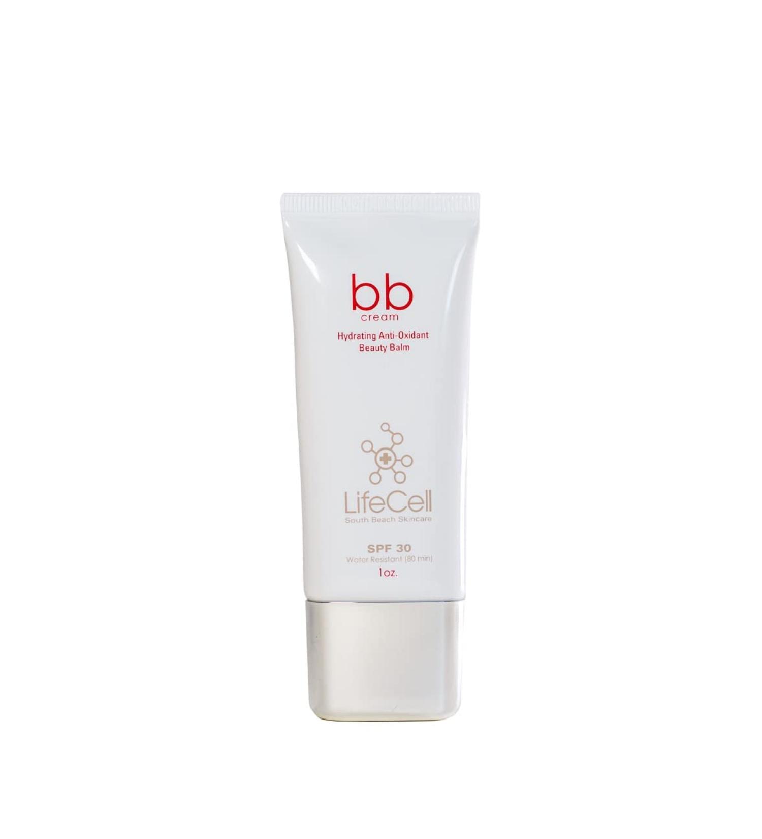LifeCell Hydrating Antioxidant SPF 30 Tinted Anti Aging BB Cream Medium - 1 oz - Buy Online on GoSupps.com