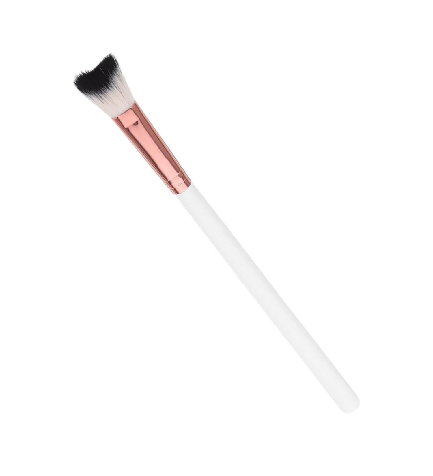 Mikinona white brush for nose contour Concealer Brush brush for nose makeup contour brush 18.50X1.00X1.00CM White - Buy Online on GoSupps.com
