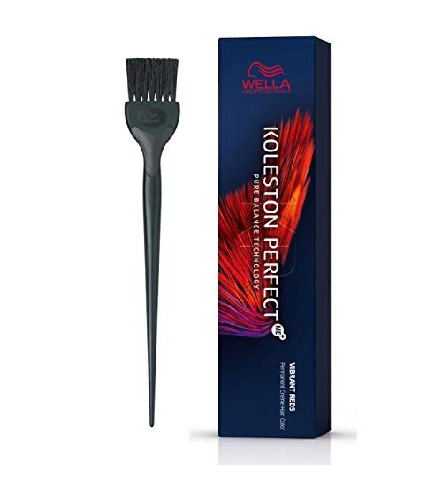 Wella Koleston Perfect Me+ Vibrant Reds 55/66 Light Intense Violet Brown 60ml and Color Brush