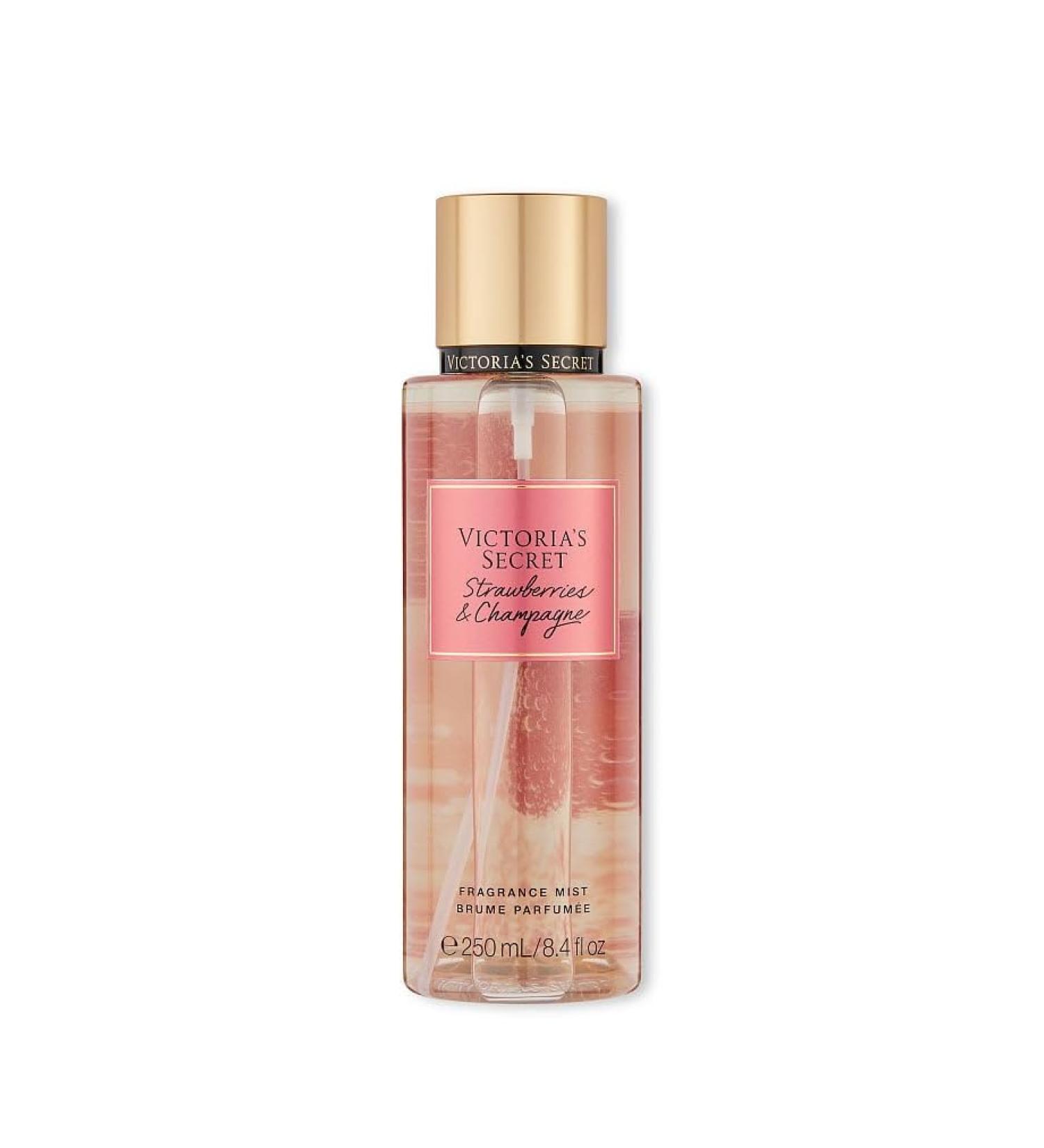 Victoria's Secret Garden Strawberries and Champagne Refreshing Body Mist Splash 8.4 fl oz