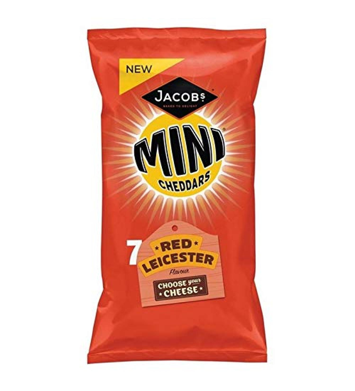 Mini-Cheddars Rouge Leicester 7 Jacob Pack 7 X 25G