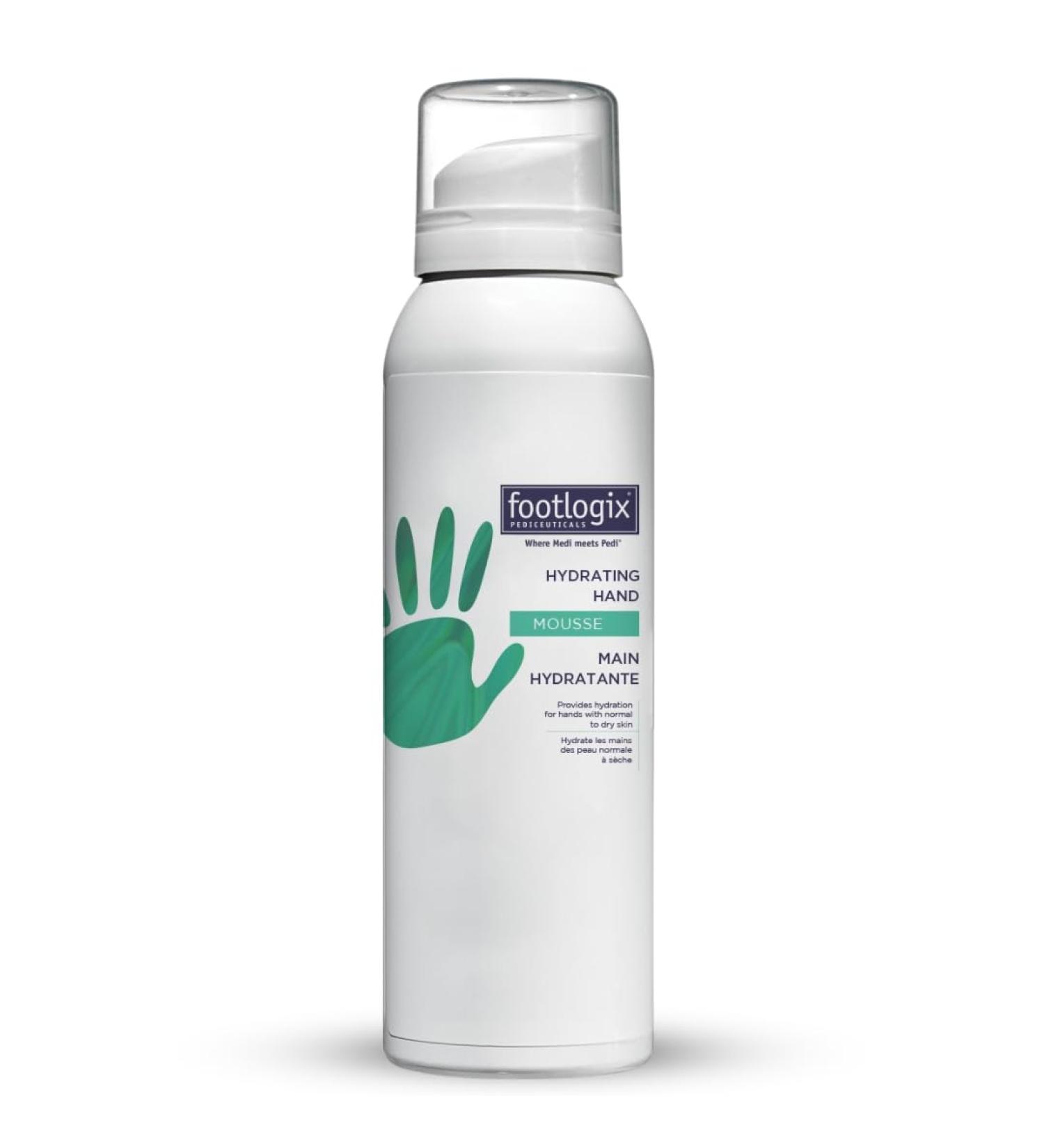 Footlogix Hydrating Hand Mousse - Deep Hydration with Dermal Infusion Technology | Fast-Absorbing Urea-Enriched Formula | 4.23 oz - International Shipping Available - Buy Online on GoSupps.com