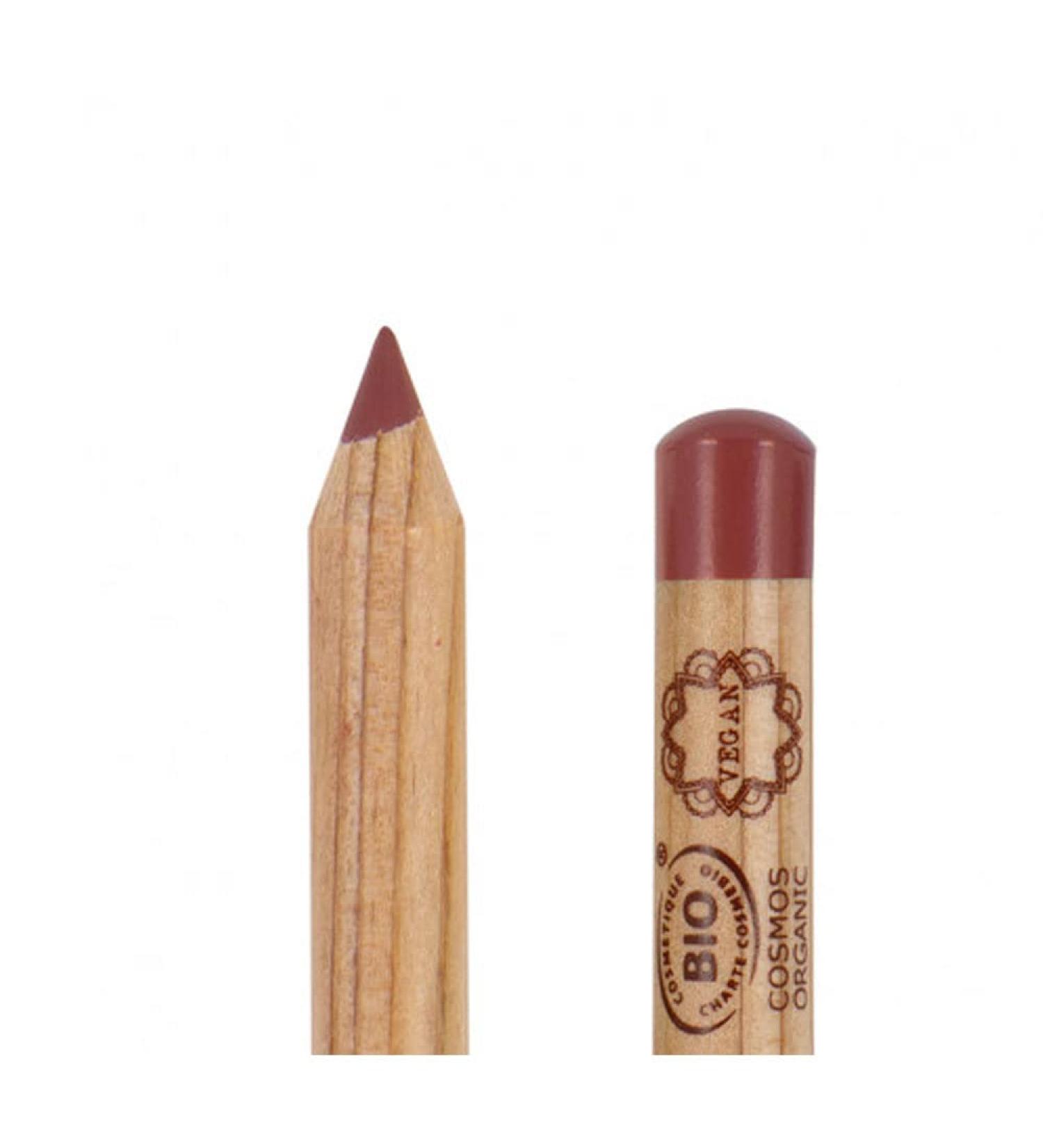 Boho Green MakeUp Organic Natural Lip Pencil 104g 03 Oud Roze